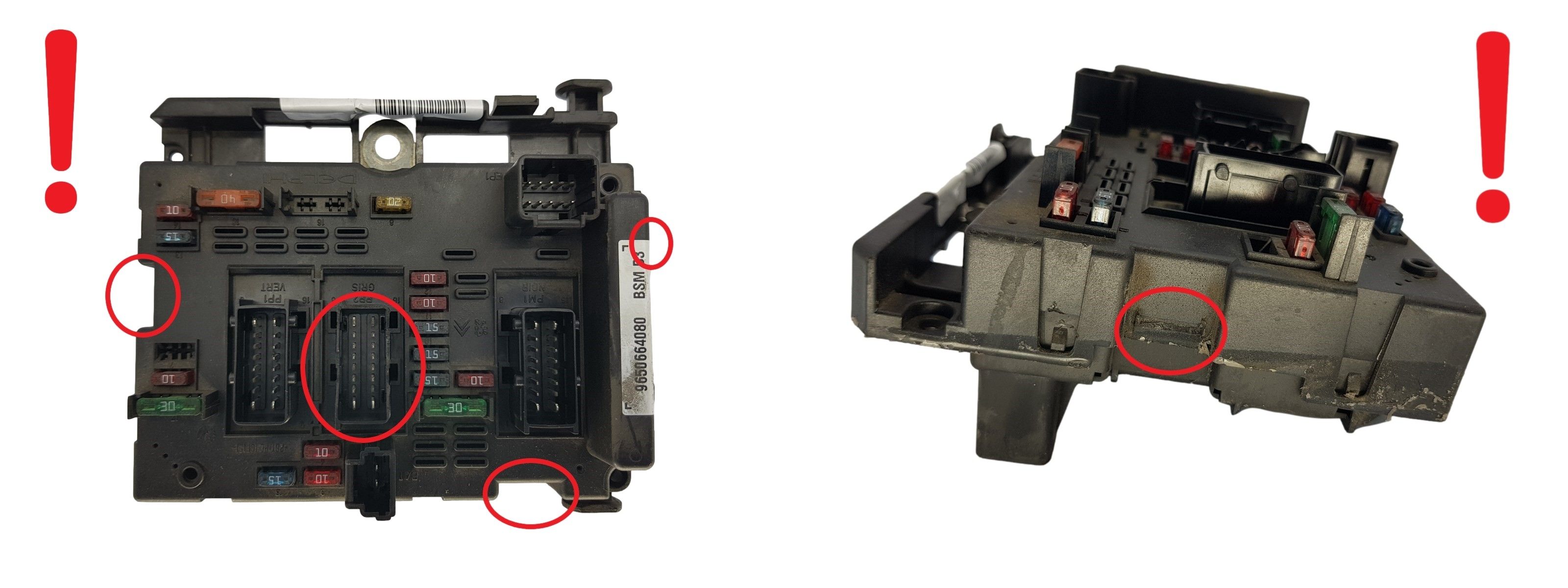 Controller BSM B3 9650664080 PSA Delphi 1678 main product photo