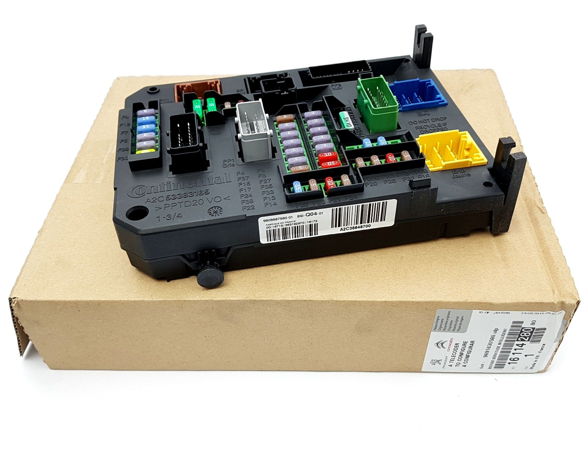 Fuse Box Original Citroen Peugeot C4 Picasso 1611428080 main product photo