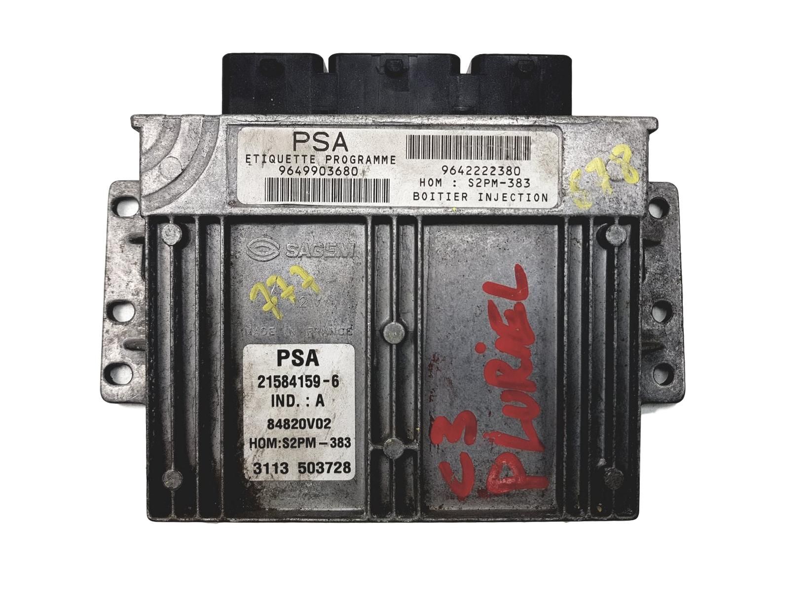 Controller 9649903680 9642222380 21584159-6 2154 main product photo