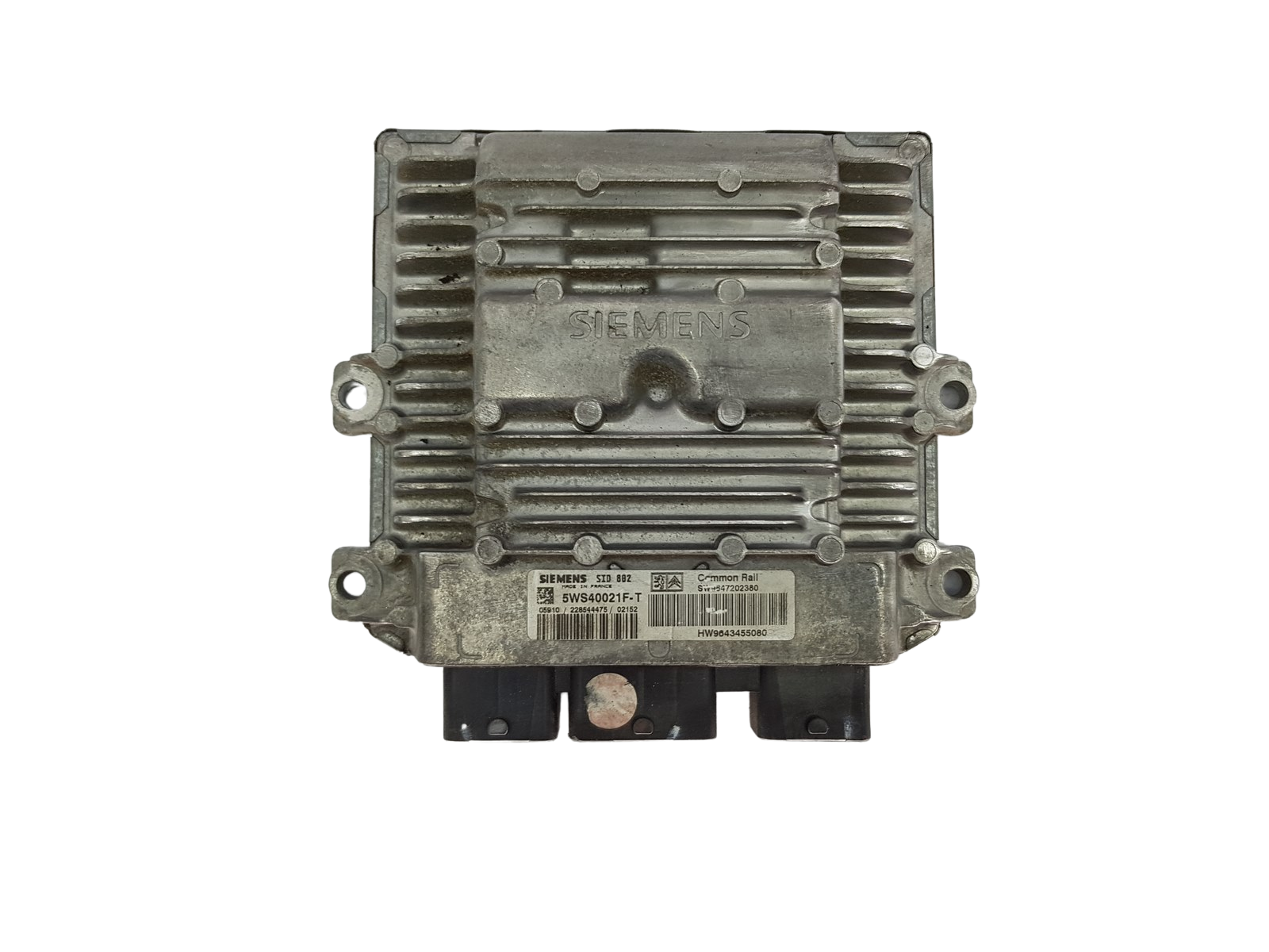 Controller 9647202380 9643455080 5WS40021F-T PSA Siemens 17861 main product photo