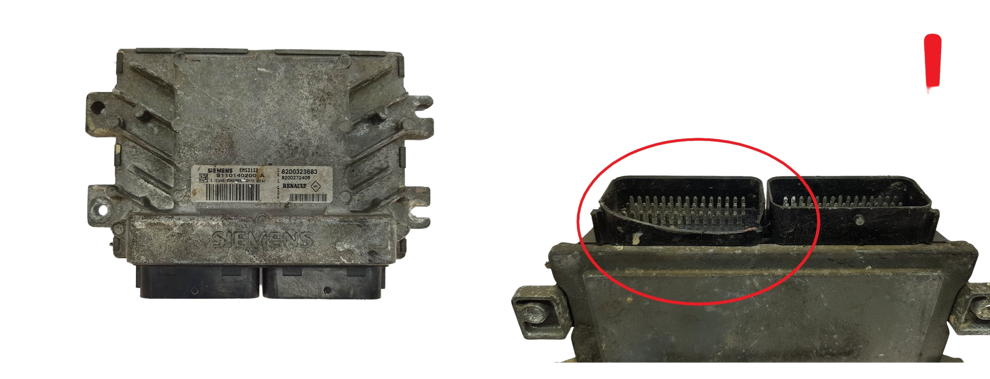 Controller Renault S110140200A 8200323683 8200272406 Siemens 14057 main product photo