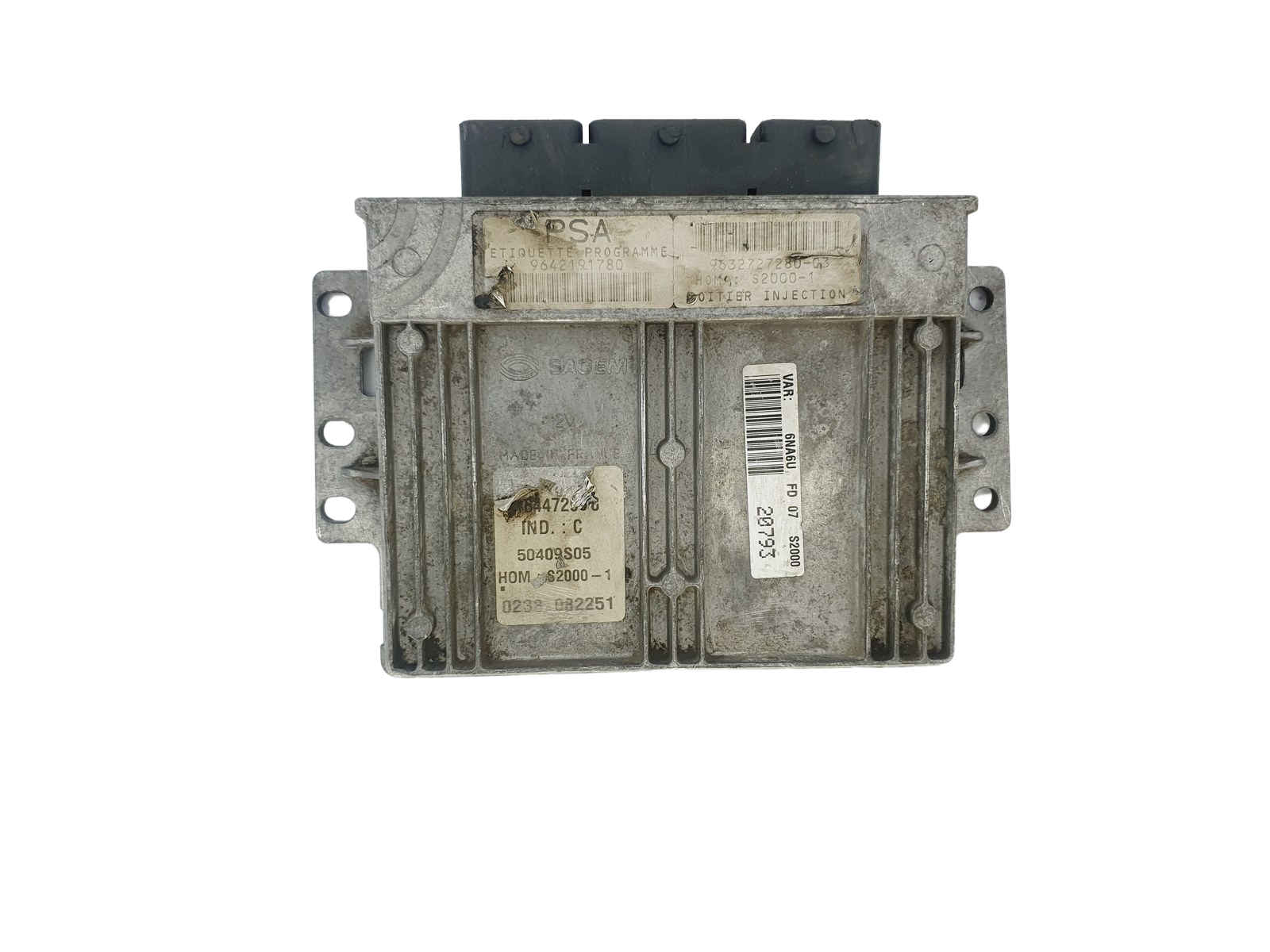 Controller 9642191780 9632727280-03 21644729-8 PSA Sagem 46598 main product photo