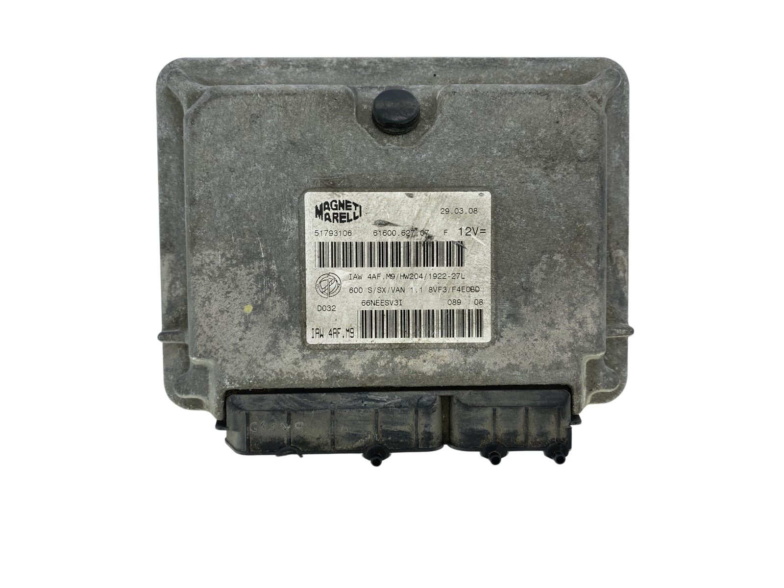 Controller 51793106 IAW4AF.M9 61600.627.07 Fiat Magneti Marelli 53280 main product photo