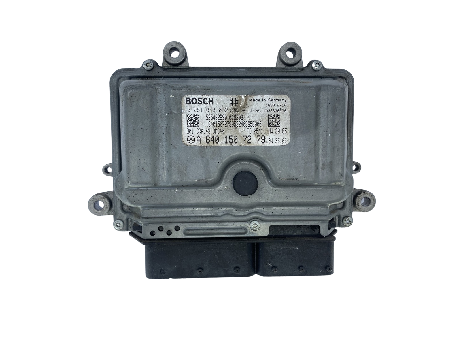 Controller A6401507279 0281013022 Mercedes Bosch 51177 main product photo