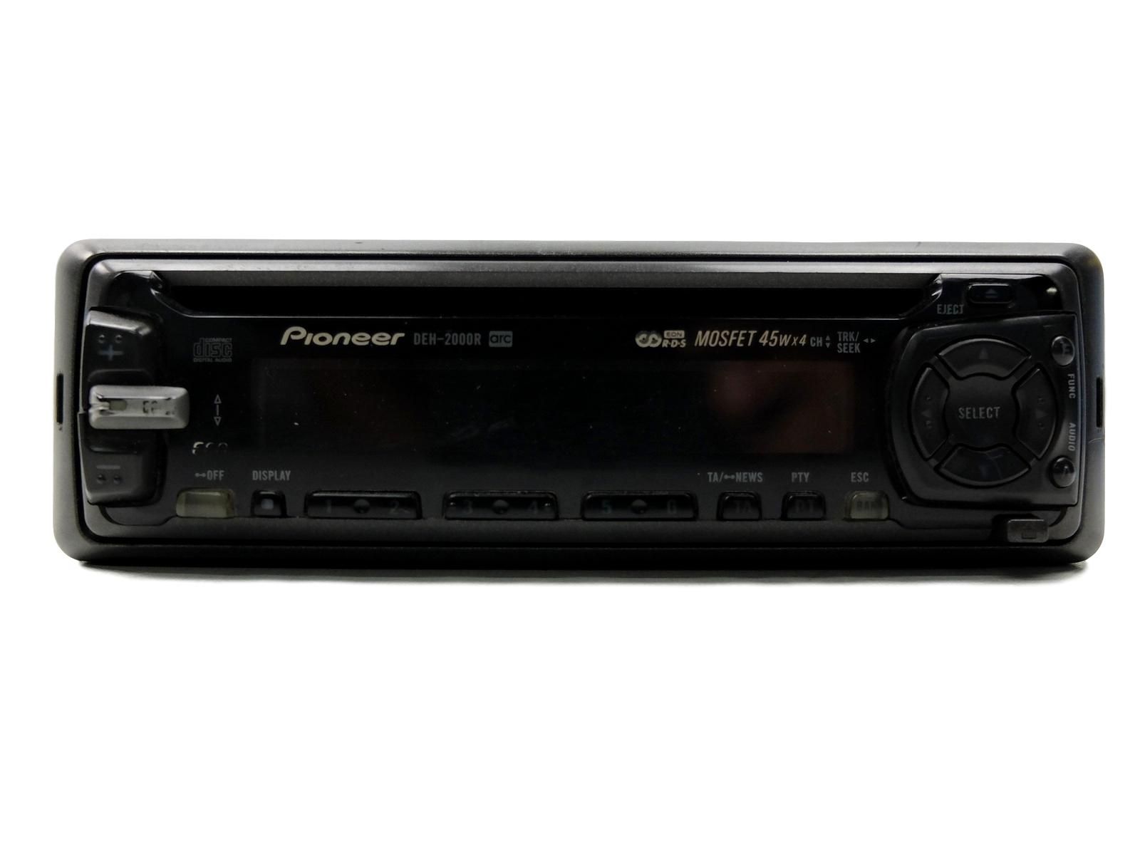 Cd Radio Player Pioneer DEH-2000R 45Wx4 MOSFET RDS main product photo