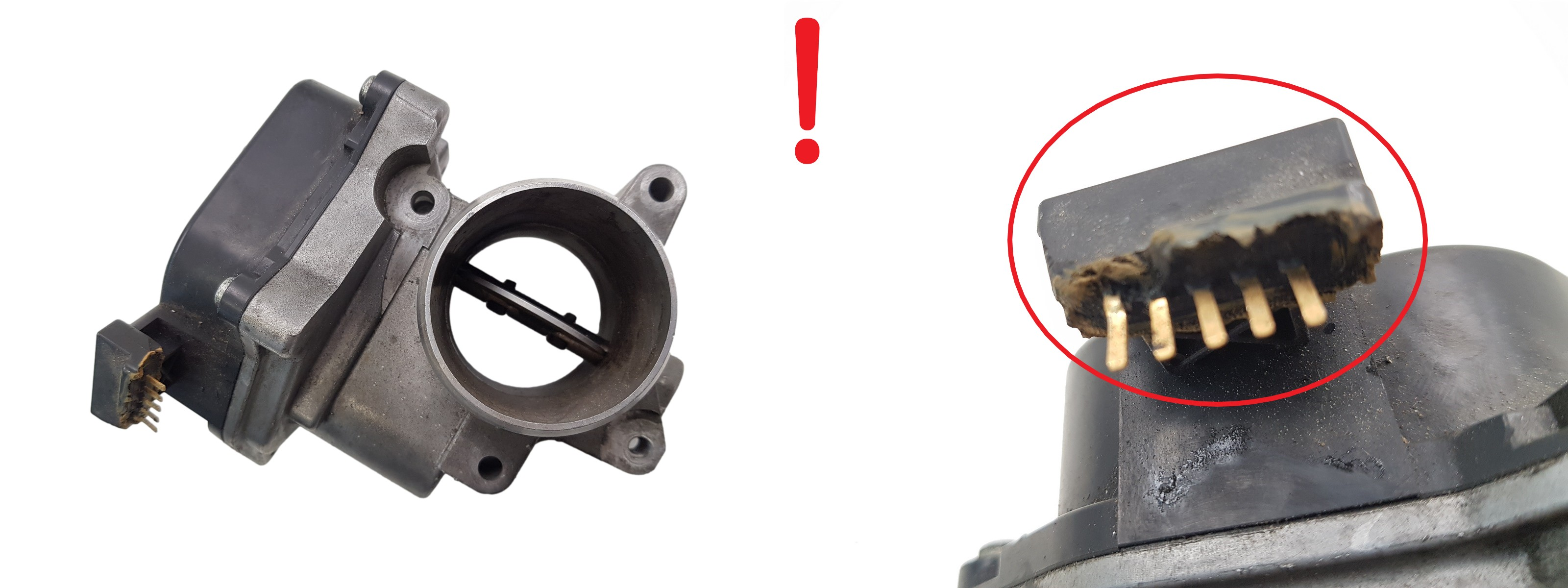 Air Throttle Body VWAG 1.6 TDI 03G128063F Valeo main product photo