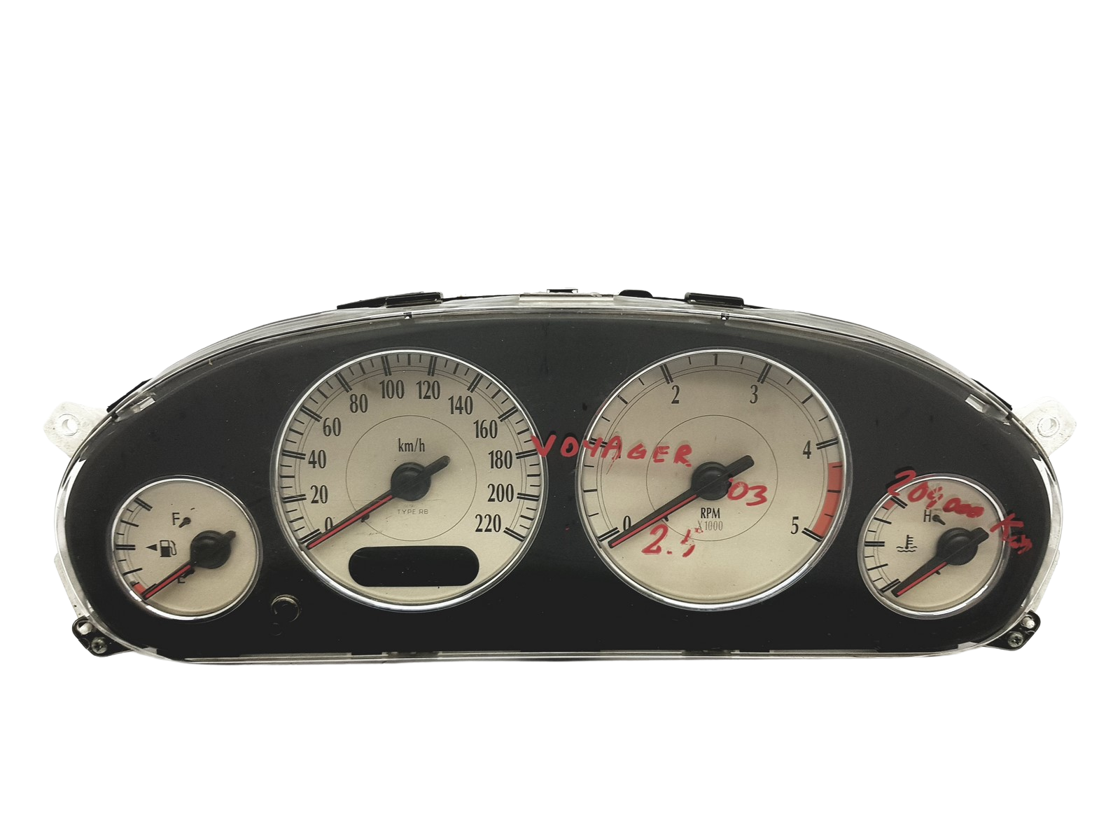 Speedometer/Instrument Cluster Chrysler Voyager P05082409AB 59367 main product photo
