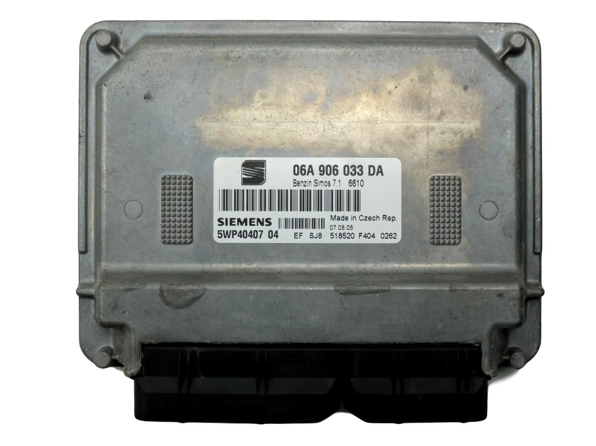 Controller Seat 06A906033DA Simos 7.1 1,6 BGU Siemens main product photo