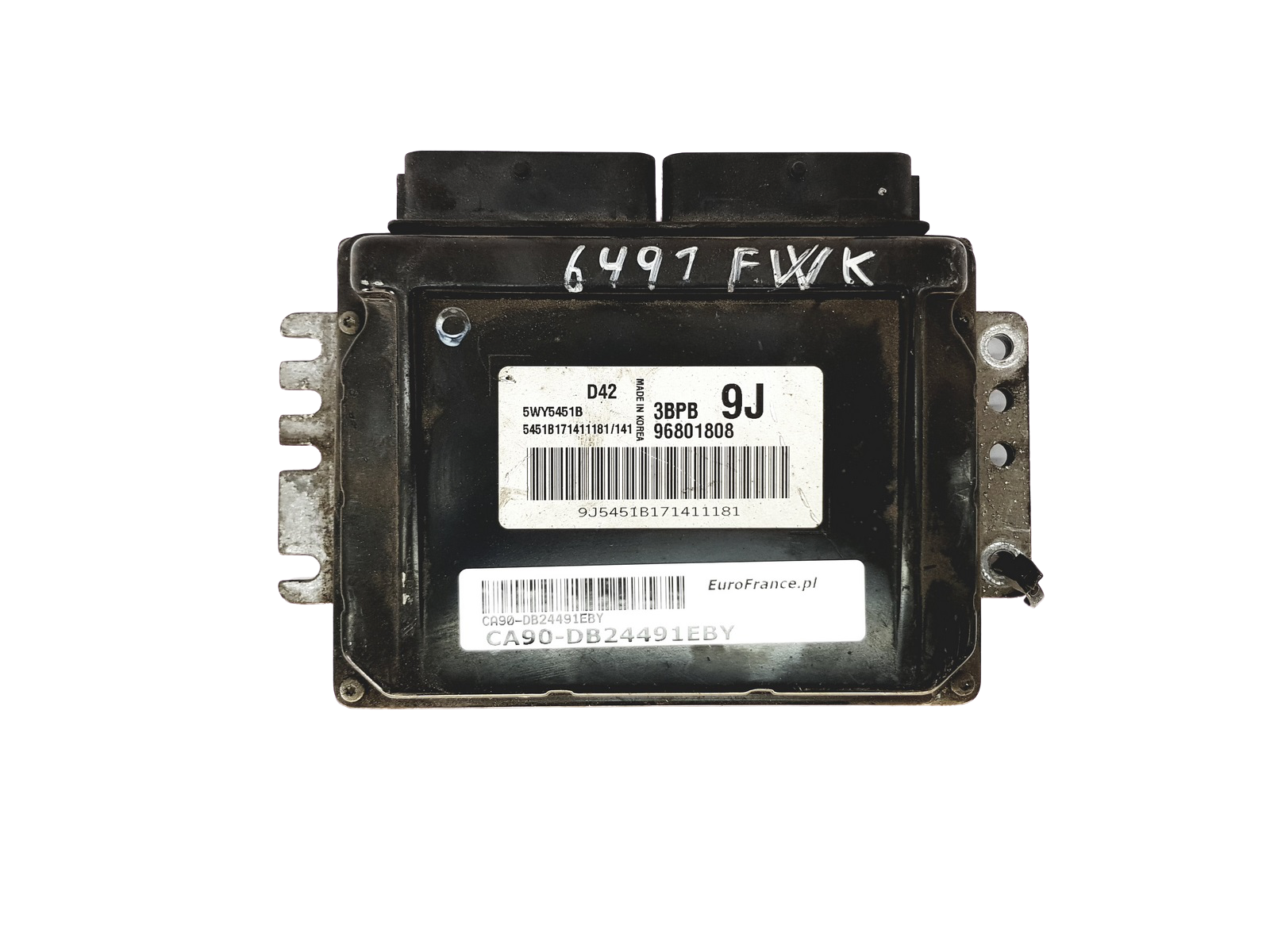 Controller 5WY5451B 96801808 D42 3BPB 9J Chevrolet Kemsco 24491 main product photo
