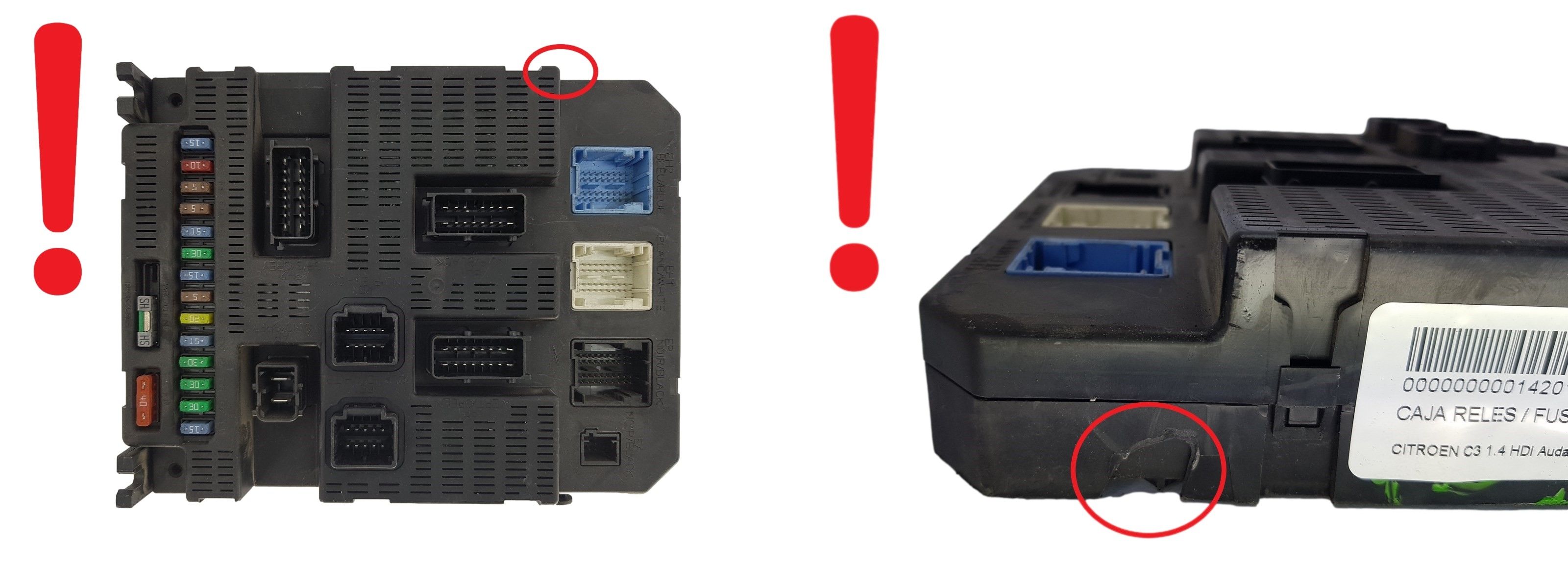 Controller BSI 2004 P09-00 9659285680 PSA Valeo 1340 main product photo