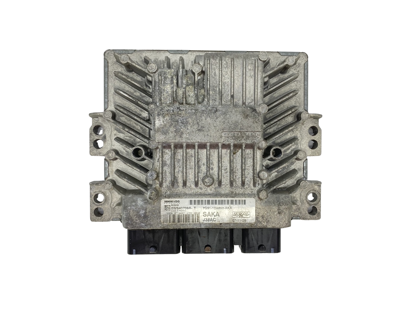Controller 7G91-12A650-AKA 5WS40709A-T SID206 Ford Siemens main product photo