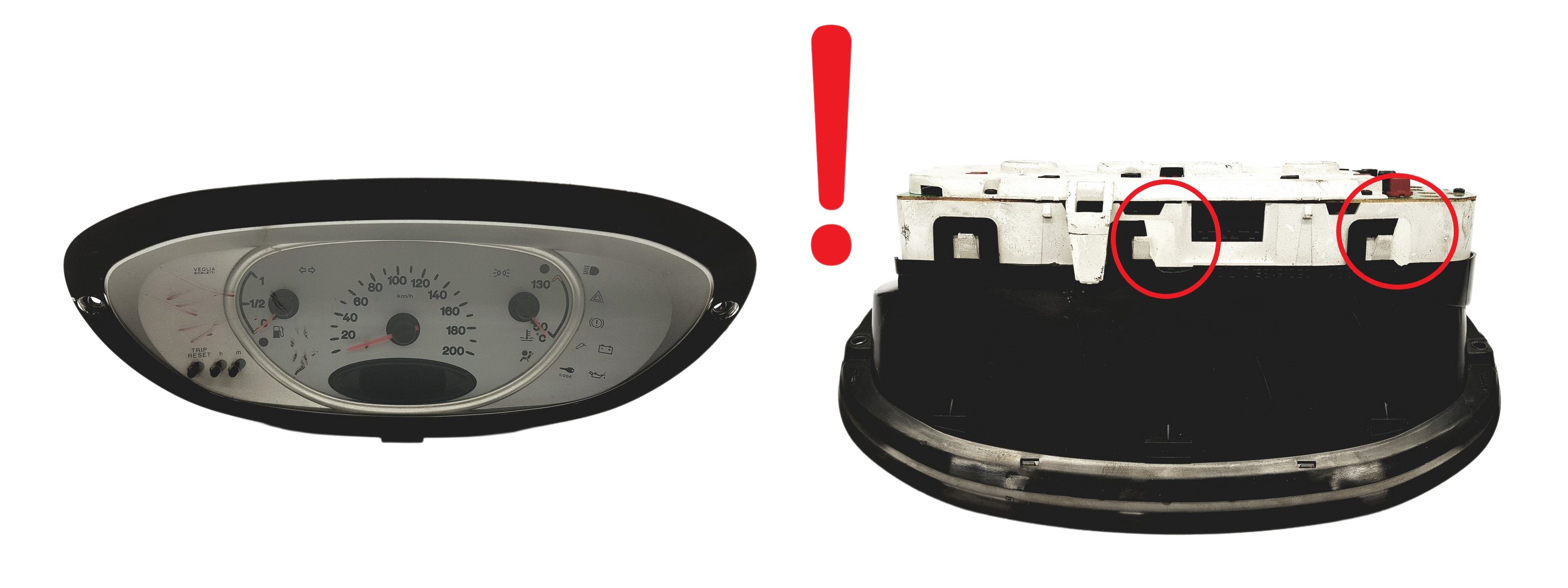 Speedometer/Instrument Cluster Lancia Ypsilon 06061350170 59247 main product photo
