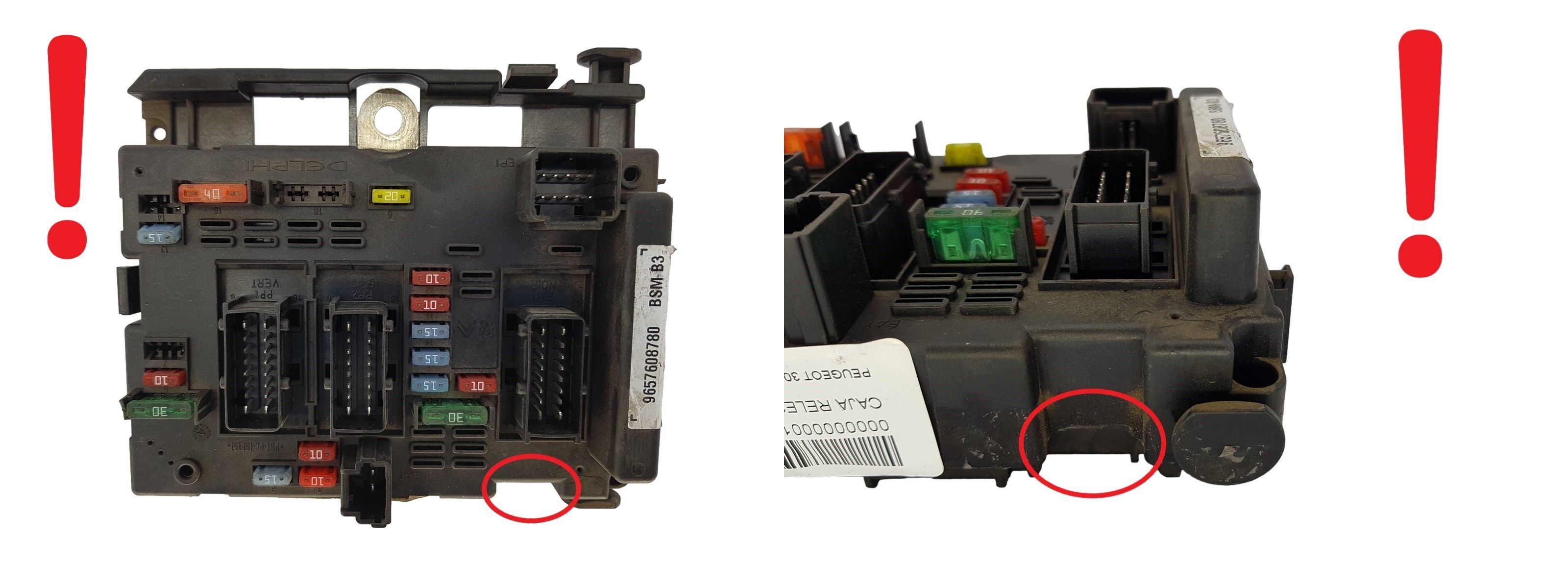 Controller BSM B3 9657608780 PSA Delphi 1453 main product photo
