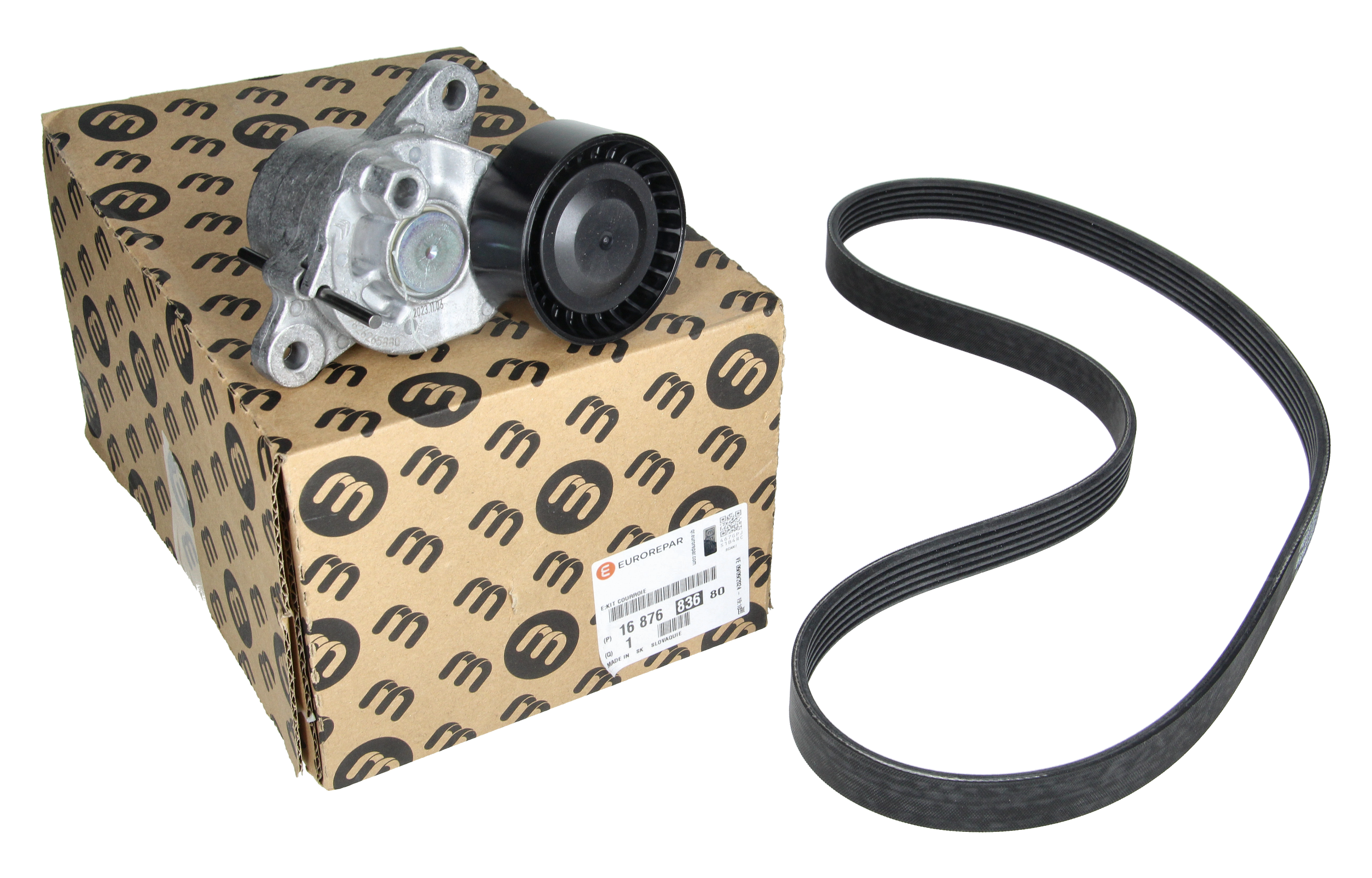 Drive Belt Tensioner Kit Original 1687683680 Citroen Peugeot main product photo