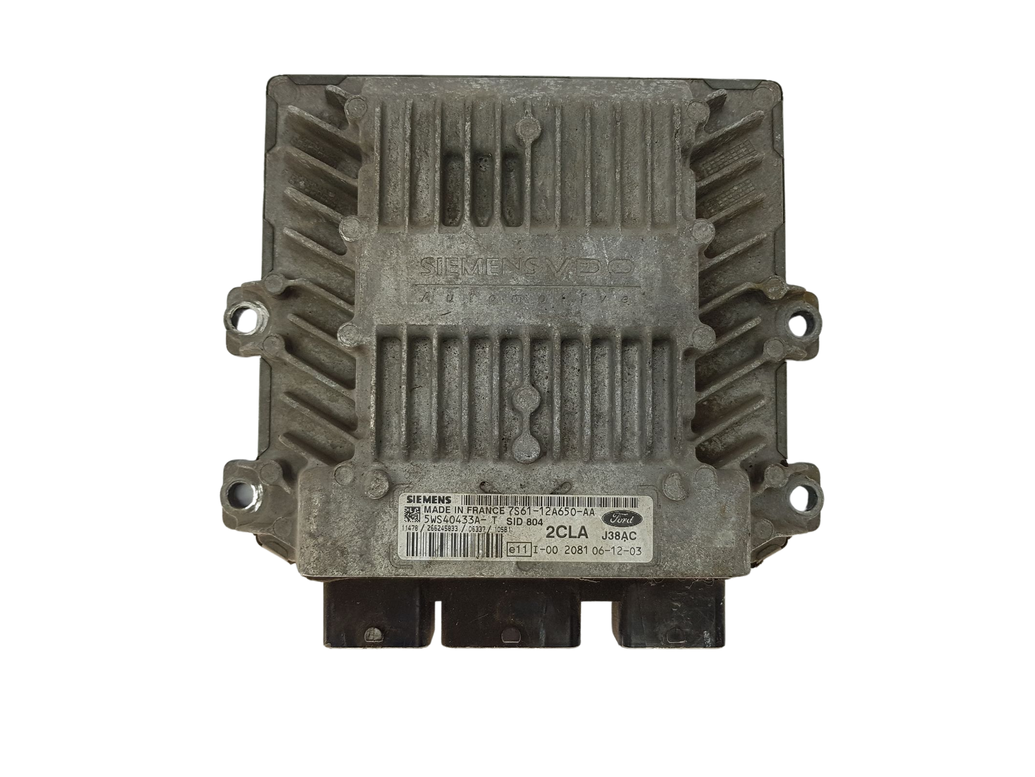 Controller 7S61-12A650-AA 5WS40433A-T SID 804 2CLA Ford Siemens 15388 main product photo