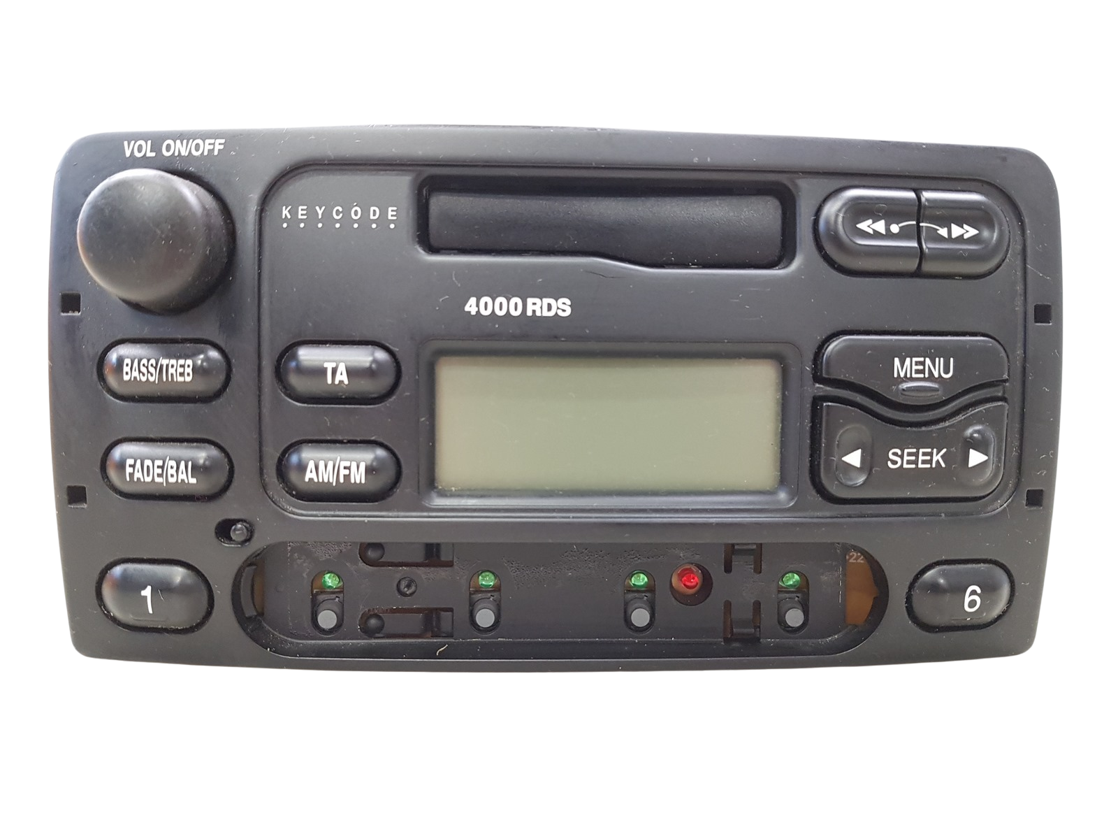 Radio Cassette Player 4000 RDS Ford XS6F-18K876-FA main product photo