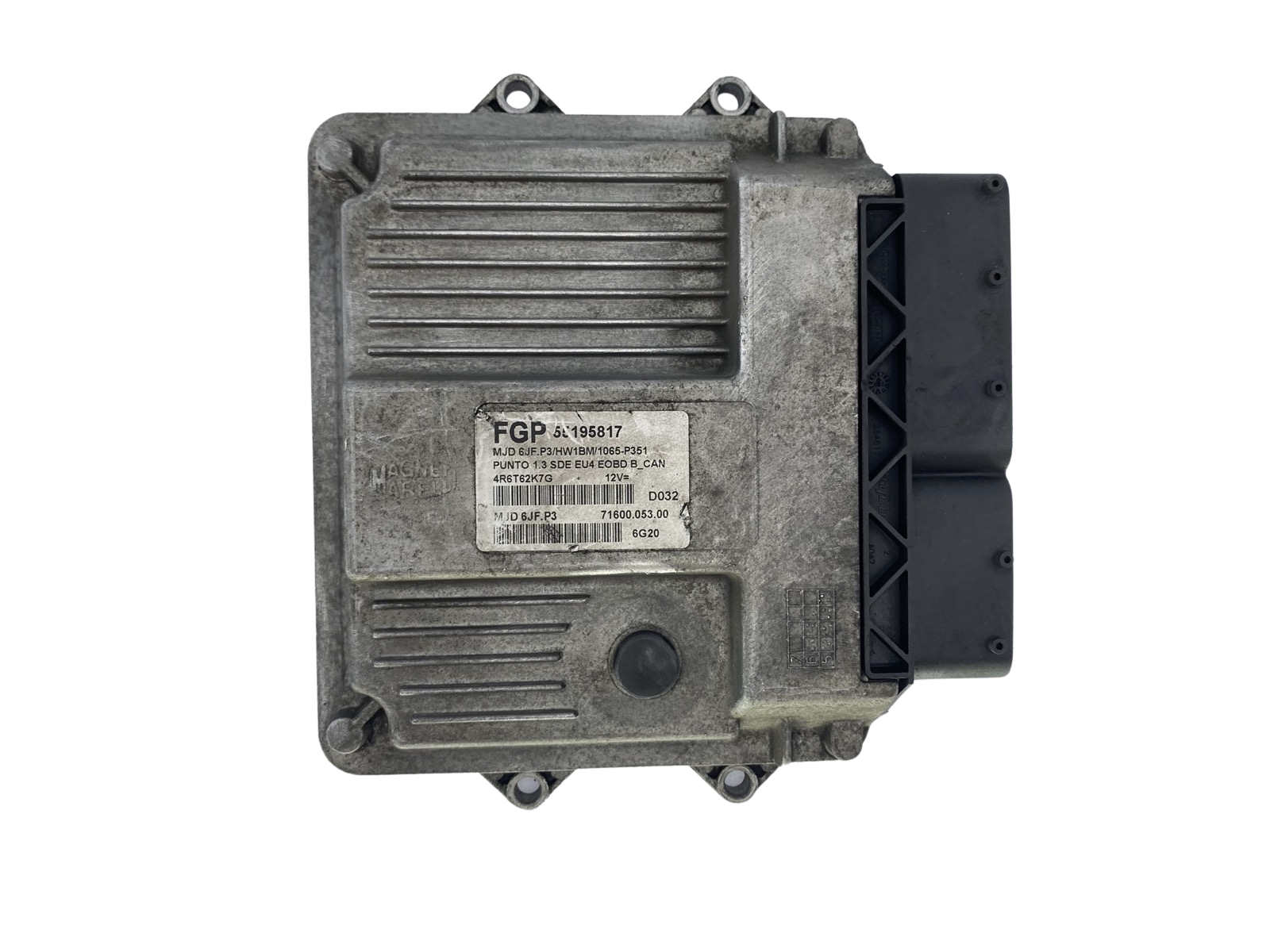 Controller FGP 6JF.P3 55195817 71600.053.00 Fiat Magneti Marelli 53000 main product photo