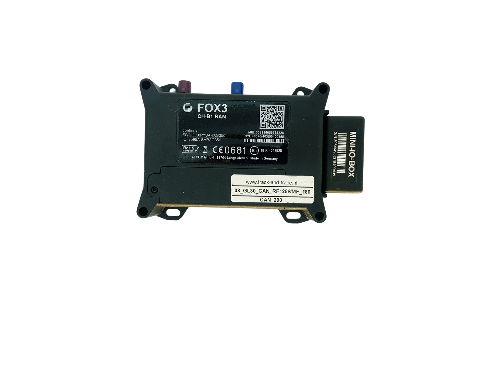 Controller Moduł FOX3 10R-047528 XPYSARAG350 8595A-SARAG350 main product photo