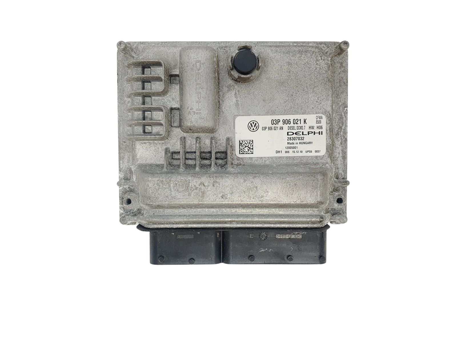 Controller 03P906021K 03P906021AN VW Skoda Delphi 43616 main product photo