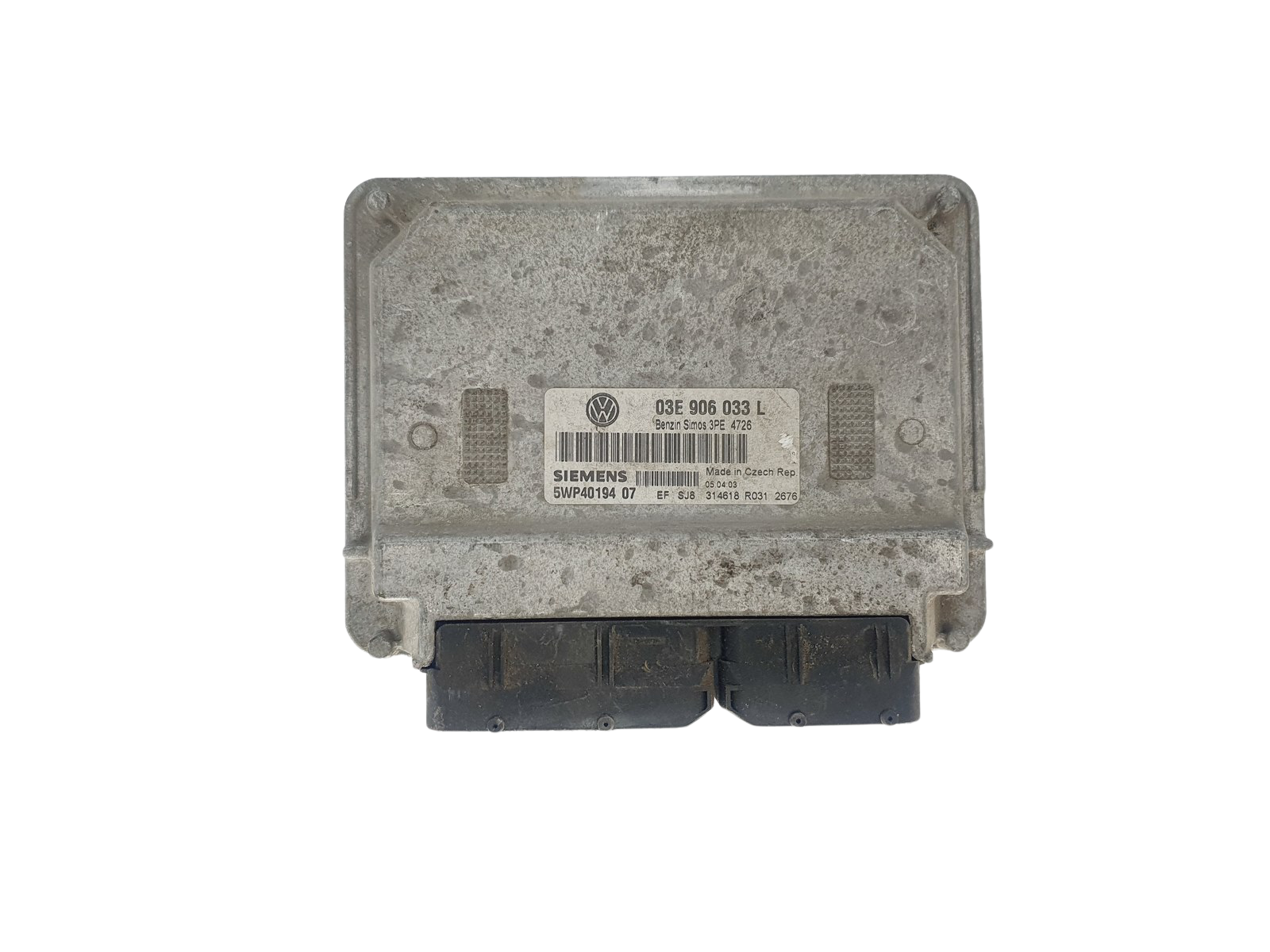 Controller 03E906033L 5WP40194 07 VW Siemens 45895 main product photo