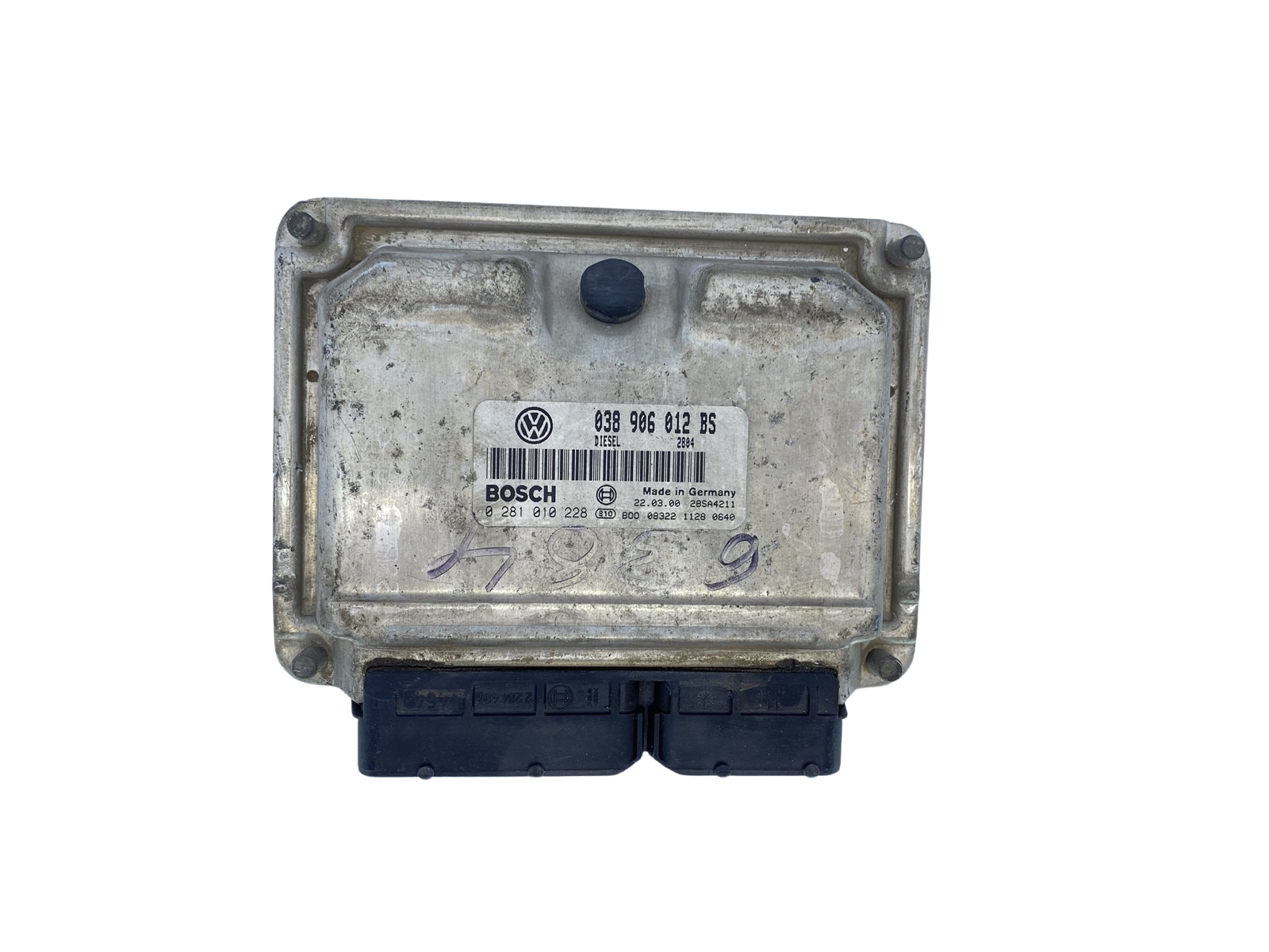 Controller 038906012BS 0281010228 Seat Bosch 61878 main product photo