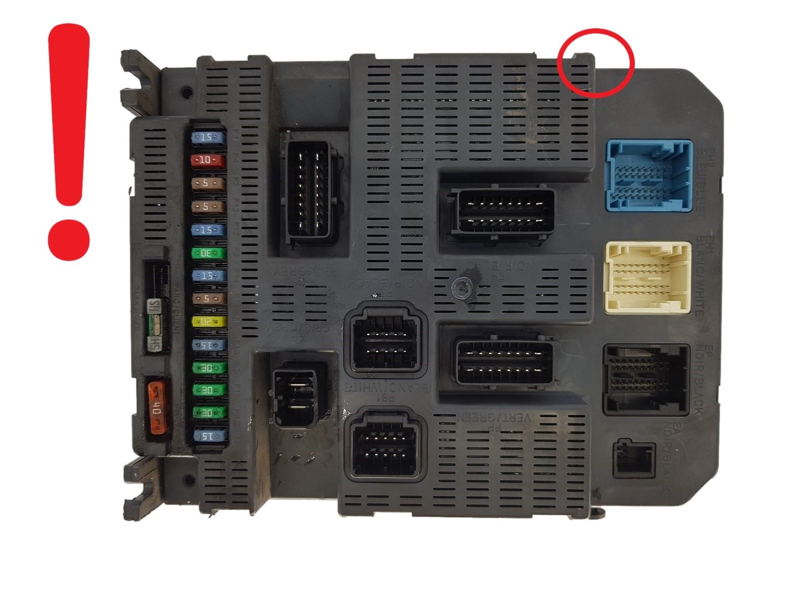 Controller BSI 2004 P06-00 9663798280 PSA Valeo 1494 main product photo