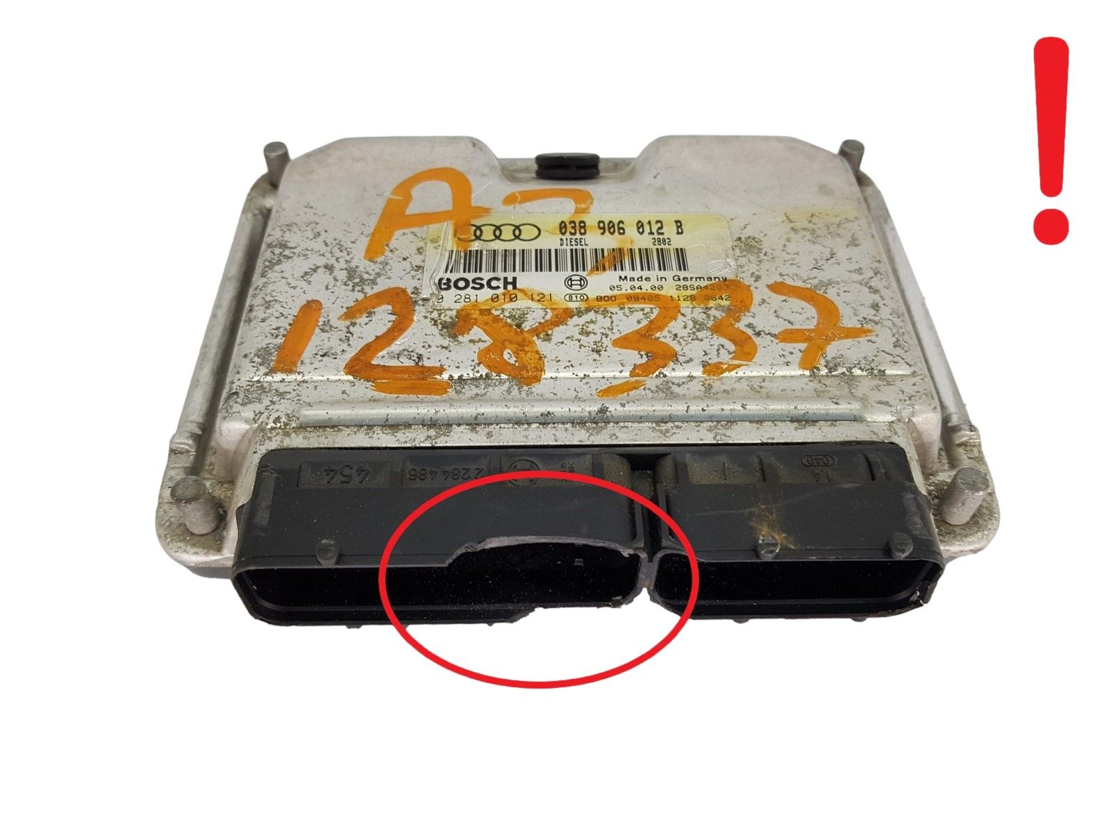 Engine Controller 038906012B 0281010121 Audi Bosch main product photo