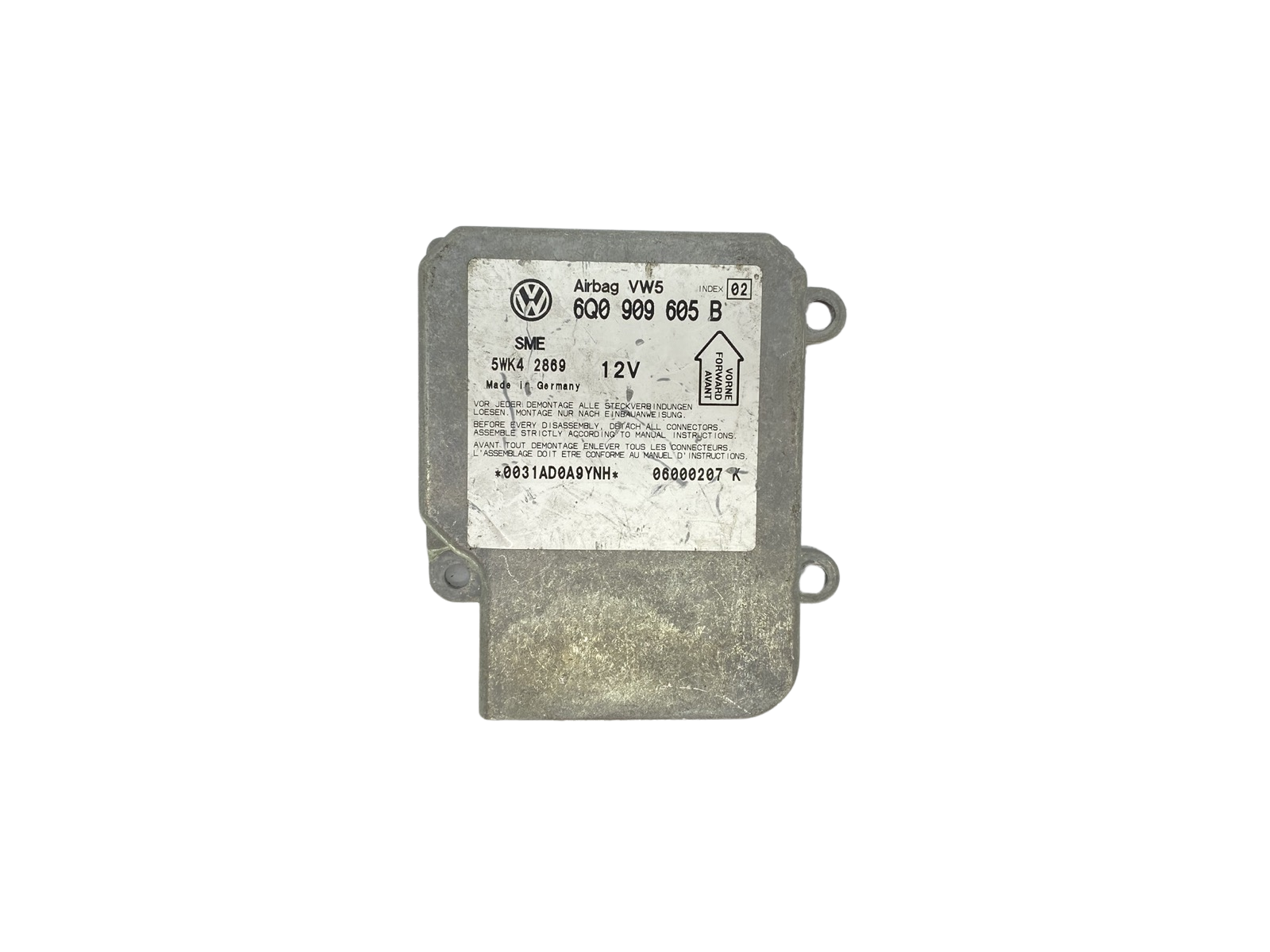 Controller 6Q0909605B 5WK42869 VW Siemens 58345 main product photo