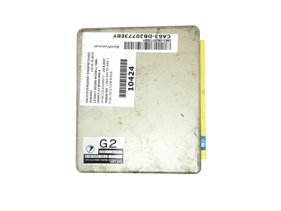 Controller G2 22611 AA950 A18-000 RE2 Subaru main product photo
