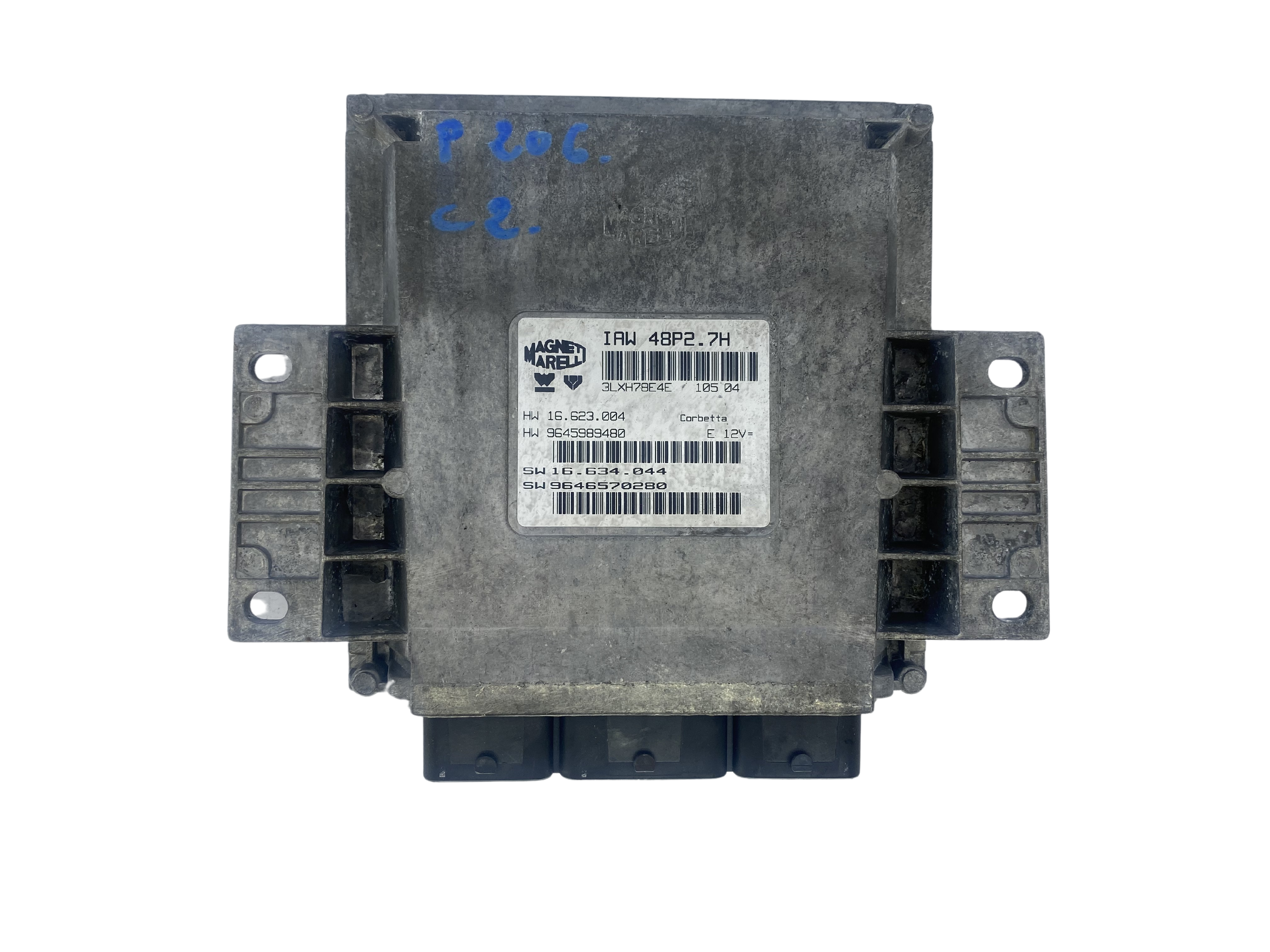 Controller PSA 9646570280 IAW48P2.7H 9645989480 Magneti Marelli 53538 main product photo