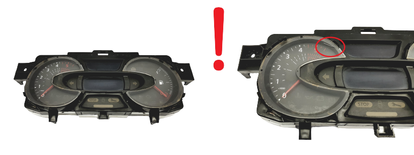 Speedometer/Instrument Cluster Renault Captur 248107131R A Visteon main product photo