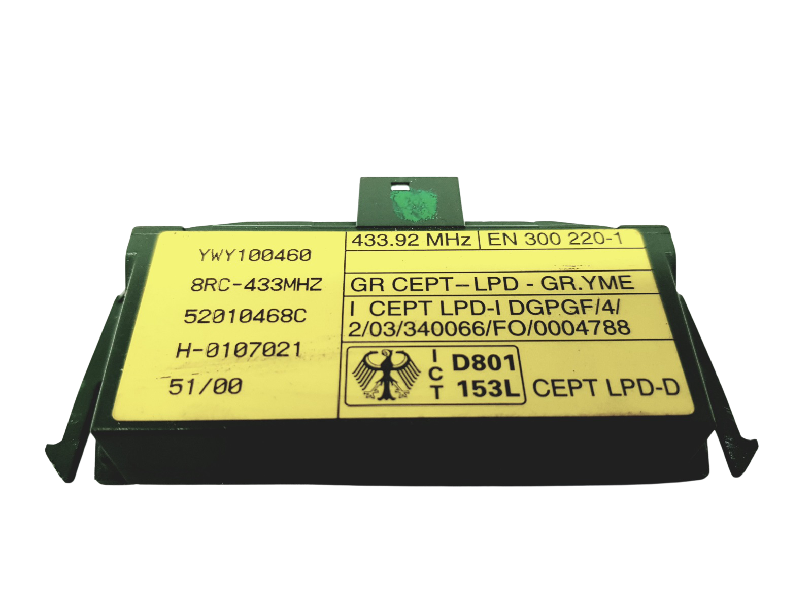 Controller Land Rover YWY100460 52010468C 33443 main product photo
