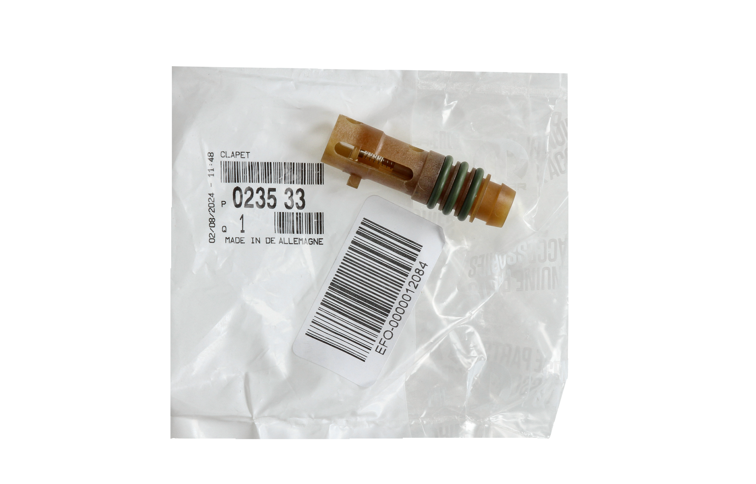 Oil Pressure Valve Original 023533 0235.33 Citroen Peugeot main product photo