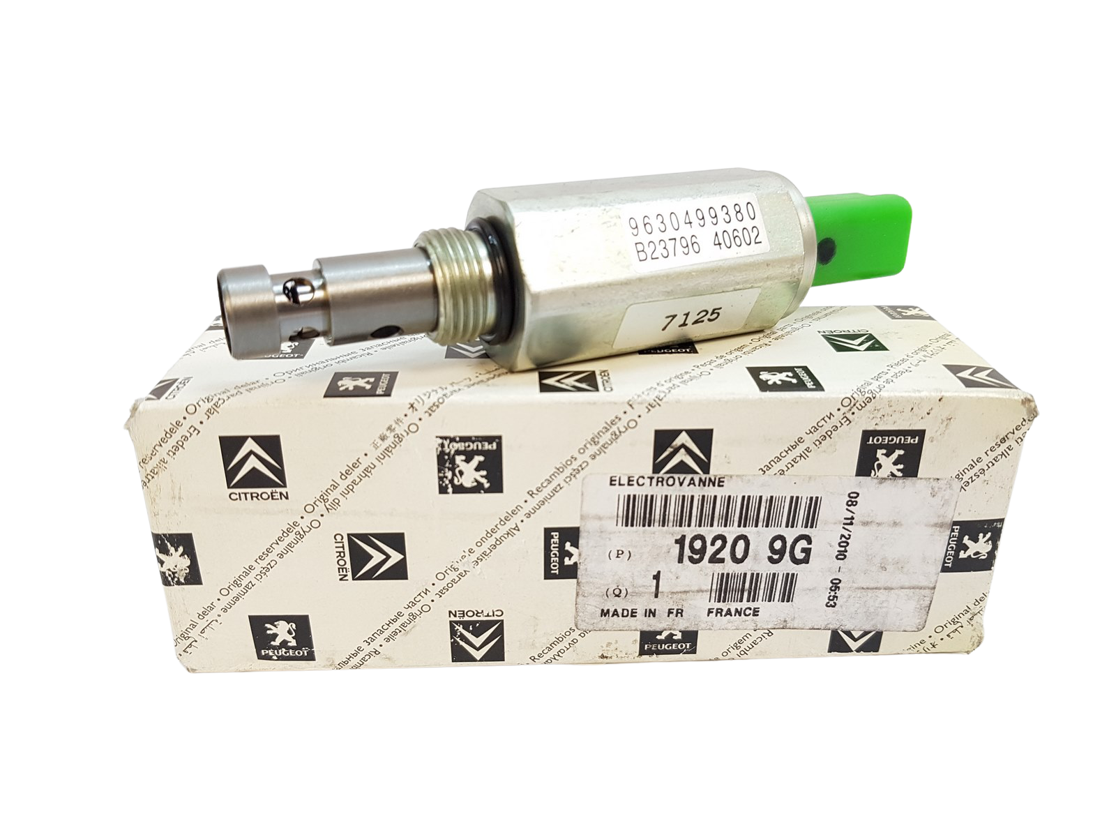 Solenoid Original Citroen Peugeot C5 C8 2.2 19209G main product photo