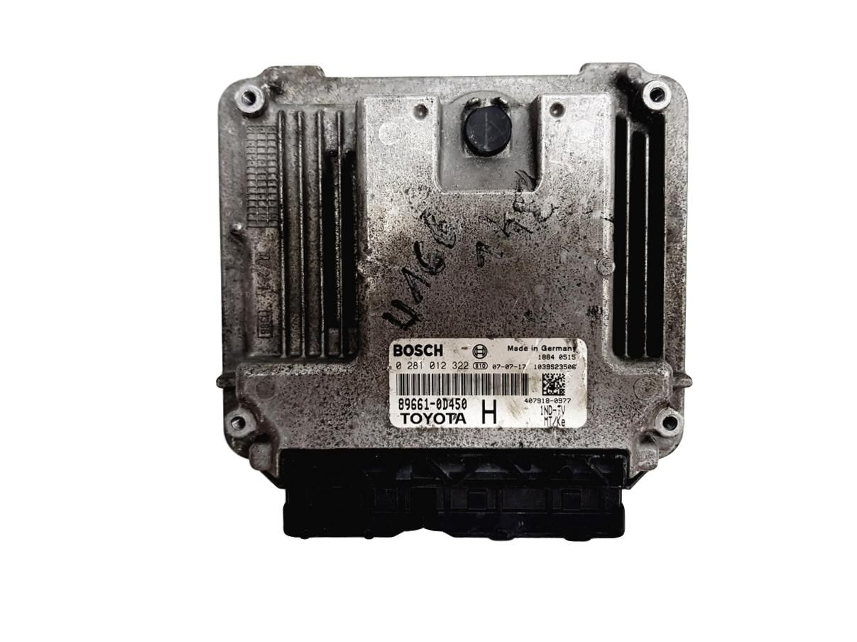 Controller 89661-0D450 0281012322 Toyota Bosch 9033 main product photo