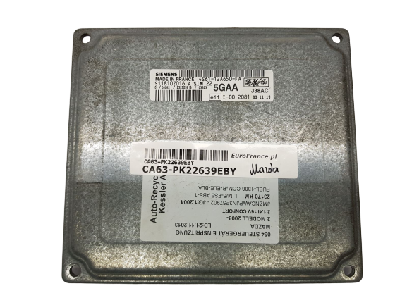 Controller Mazda Ford 4S61-12A650-FA S118107016A Siemens main product photo