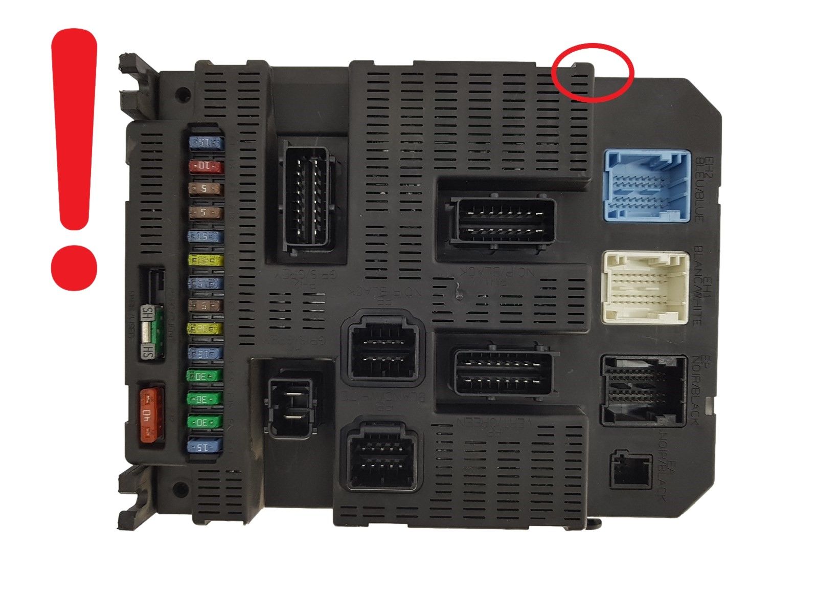 Controller BSI 2004 P06-00 9659285380 PSA Valeo 1384 main product photo