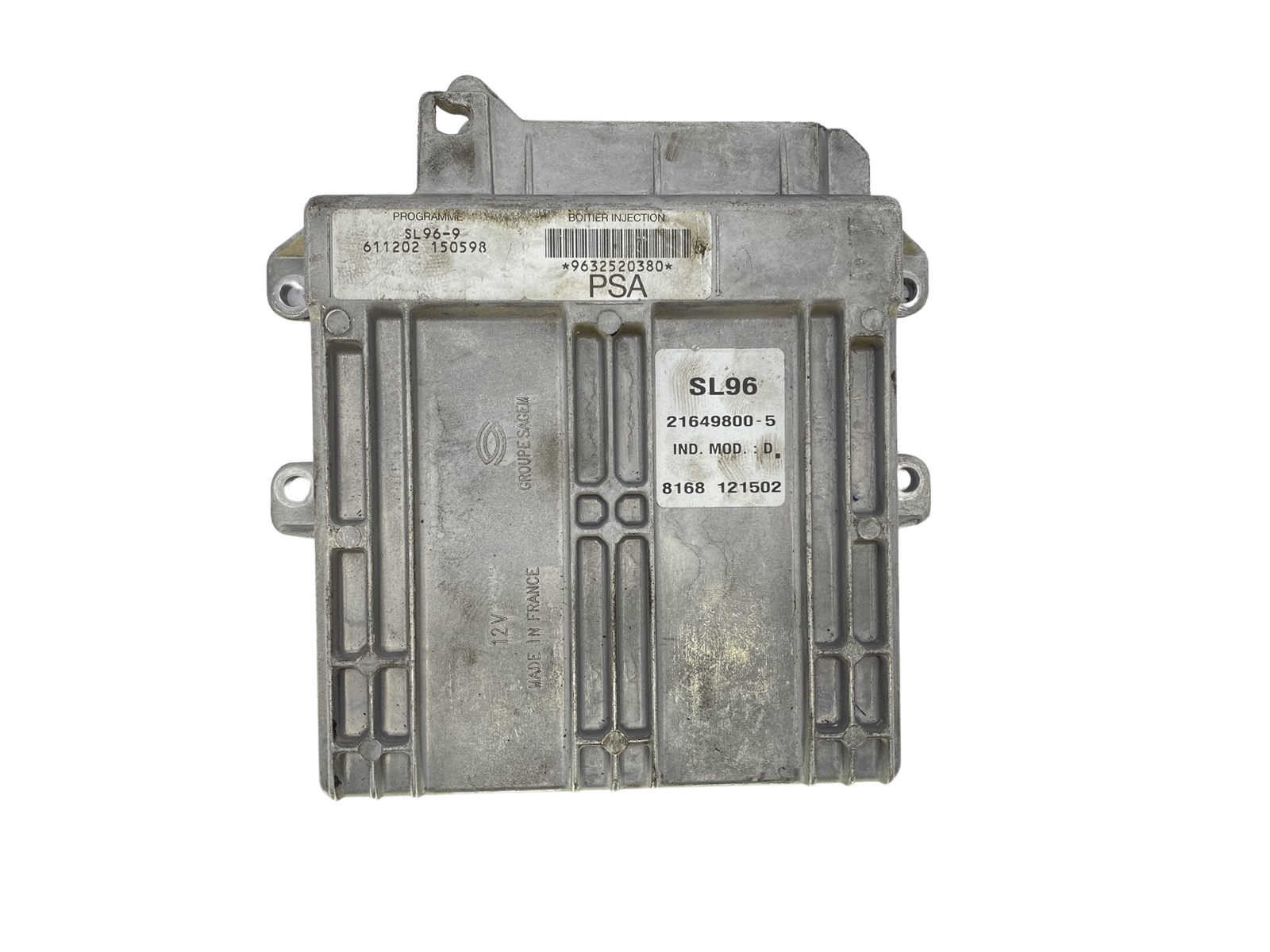 Controller 9632520380 21649800-5 611300 150598 PSA Sagem main product photo