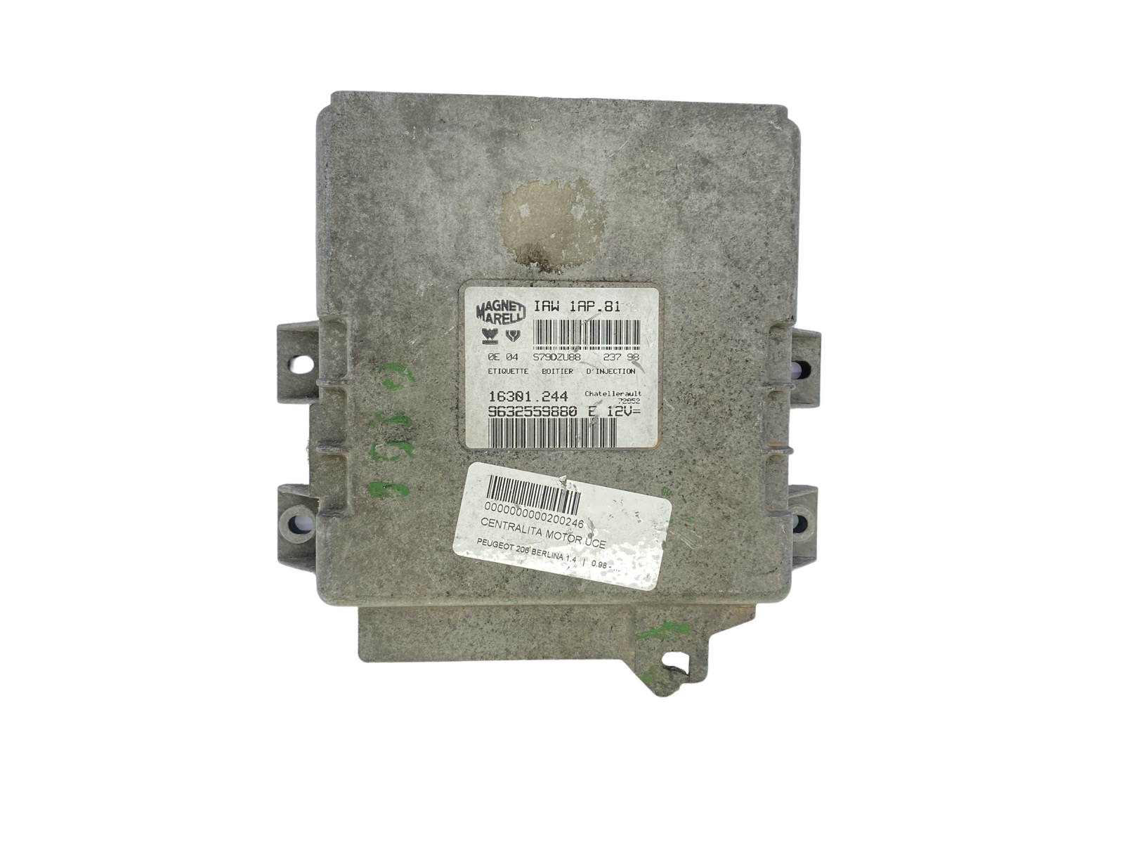 Controller 9632559880 16301.244 IAW1AP.81 PSA Magneti Marelli 60324 main product photo