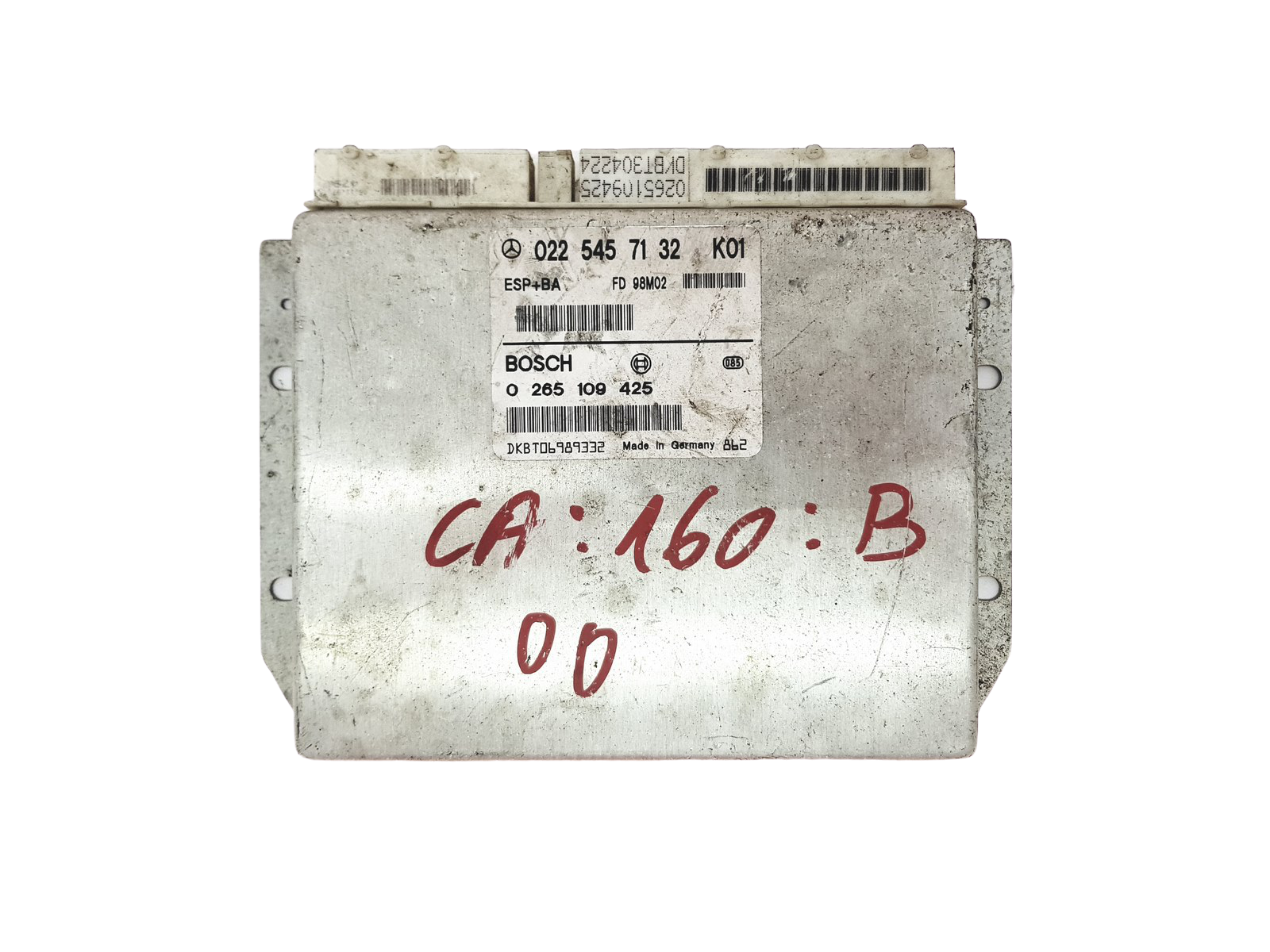 Controller ESP Mercedes 0225457132 0265109425 Bosch 25335 main product photo