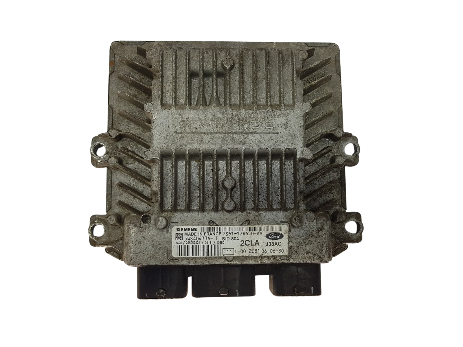 Controller 7S61-12A650-AA 5WS40433A-T SID 804 2CLA Ford Siemens main product photo