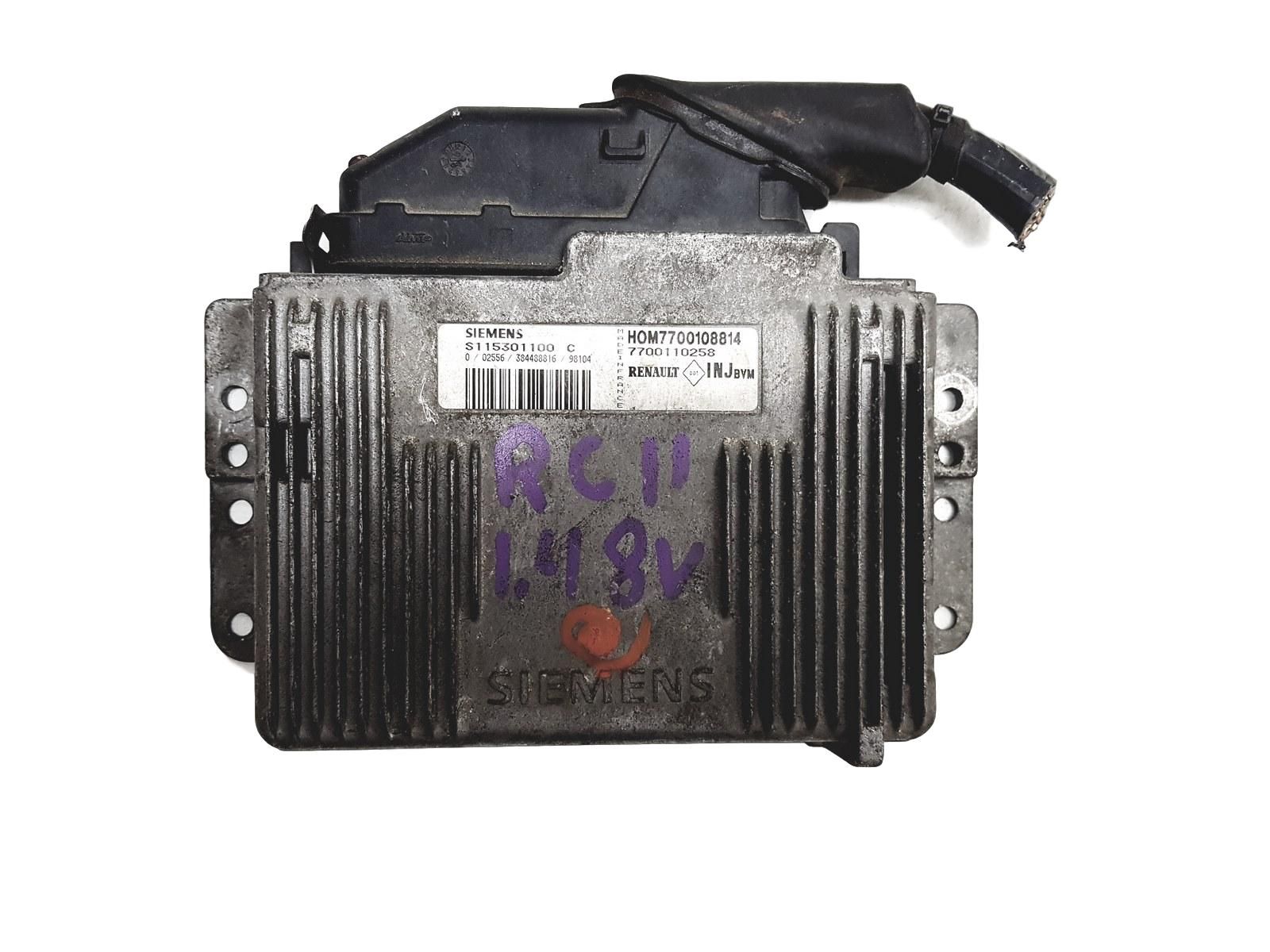 Controller S115301100C 7700108814 7700110258 Renault Siemens 12634 main product photo