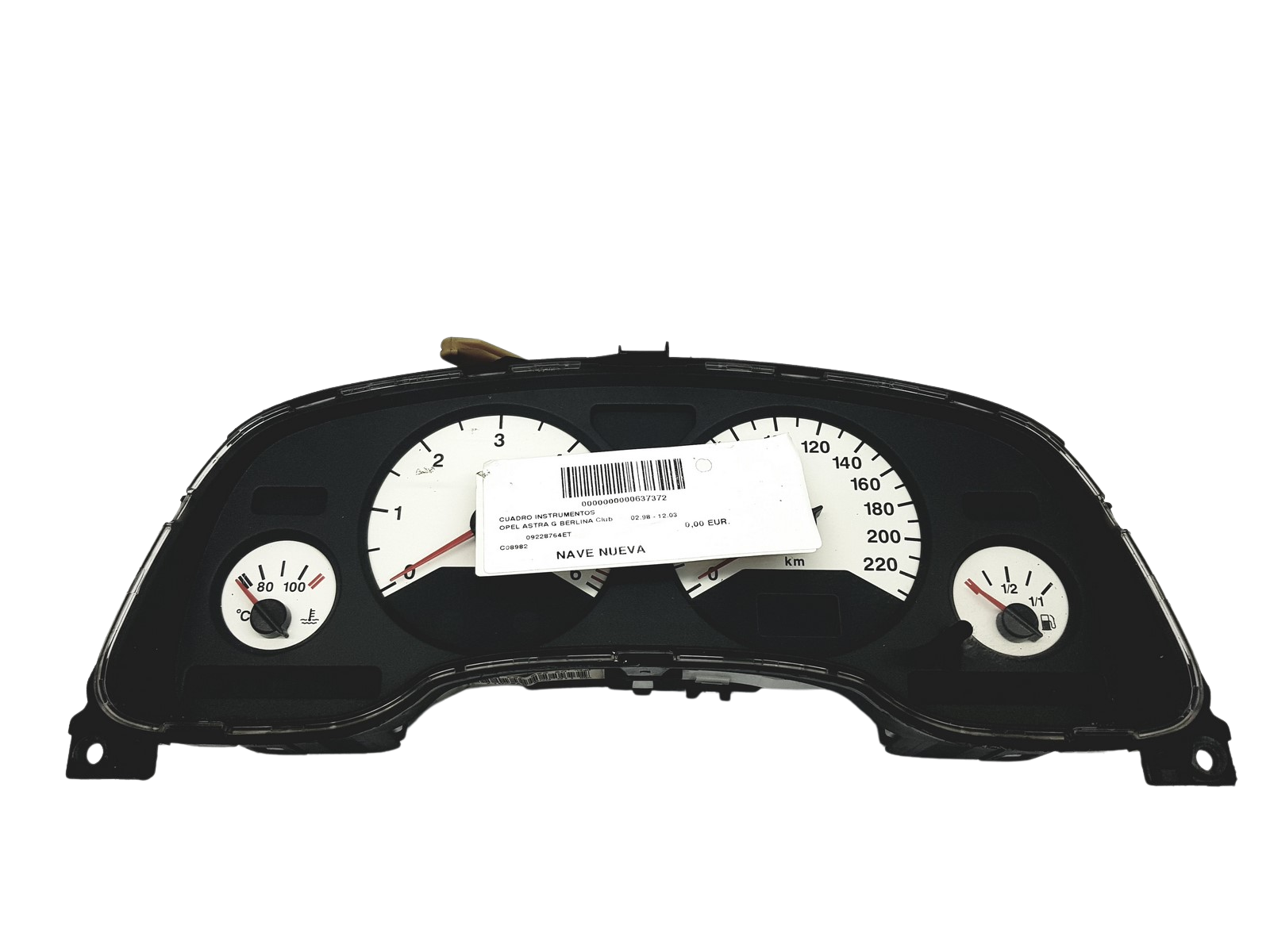 Speedometer/Instrument Cluster Opel Astra 09228764ET 110008876017 56890 main product photo
