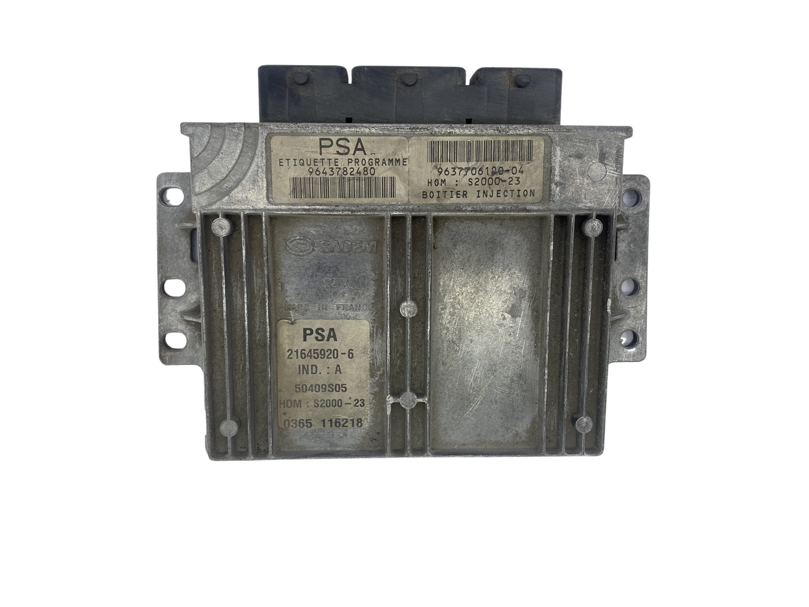 Controller 9643782480 9637706180-04 21645920-6 PSA Sagem 48938 main product photo