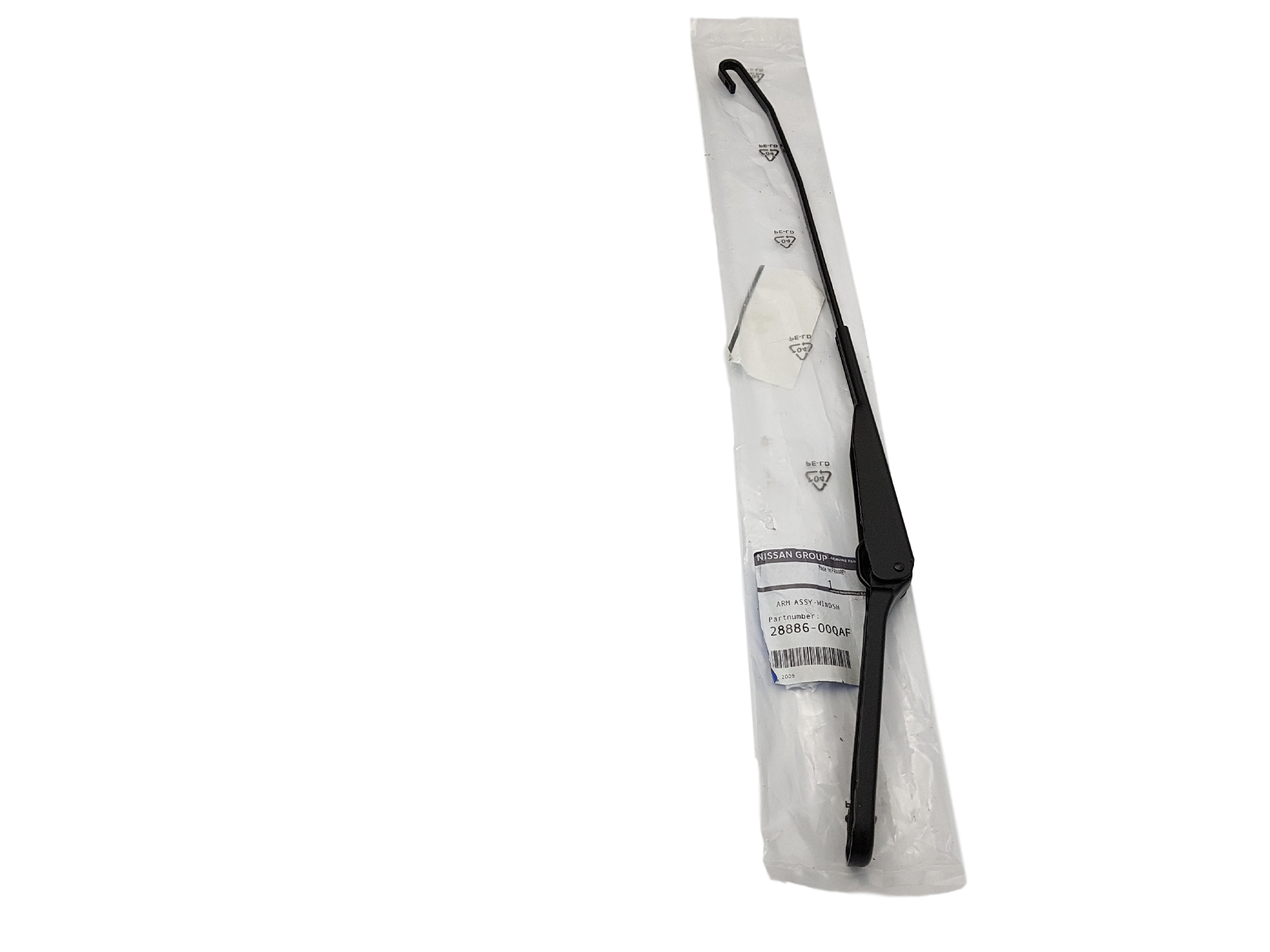 Windscreen Wiper Arm Left Original Trafic II Vivaro Primastar 2888600QAF main product photo