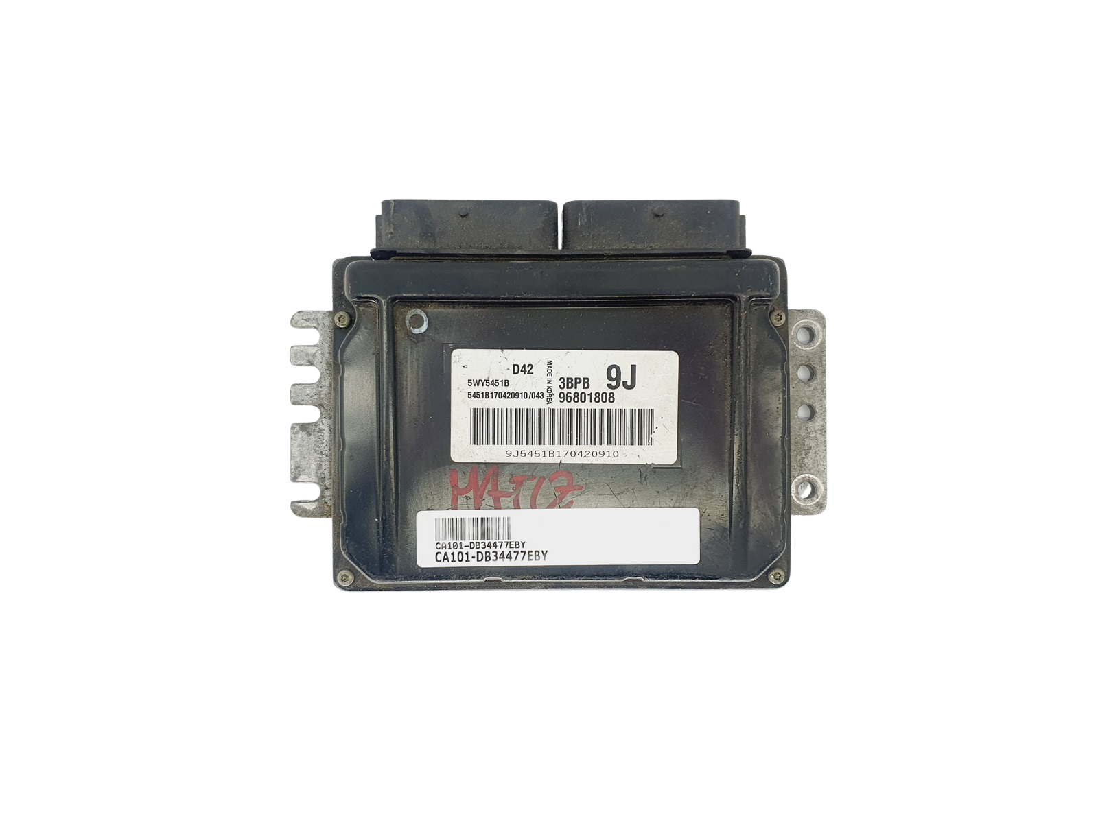 Controller 5WY5451B 96801808 D42 3BPB 9J Chevrolet Kemsco 34477 main product photo