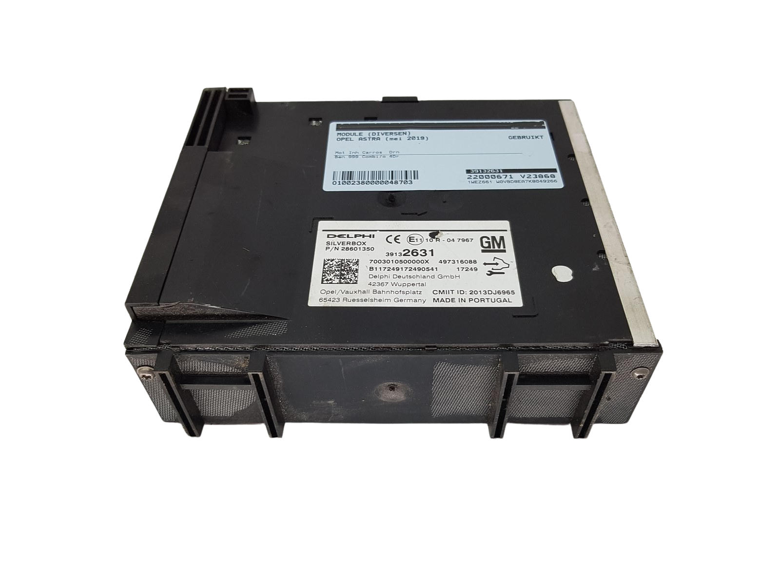 Navigation Radio Opel Astra K 39132631 28601350 Delphi GM main product photo