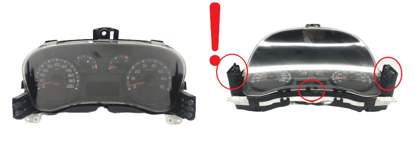 Speedometer/Instrument Cluster Fiat Punto 555000460104 48832 main product photo