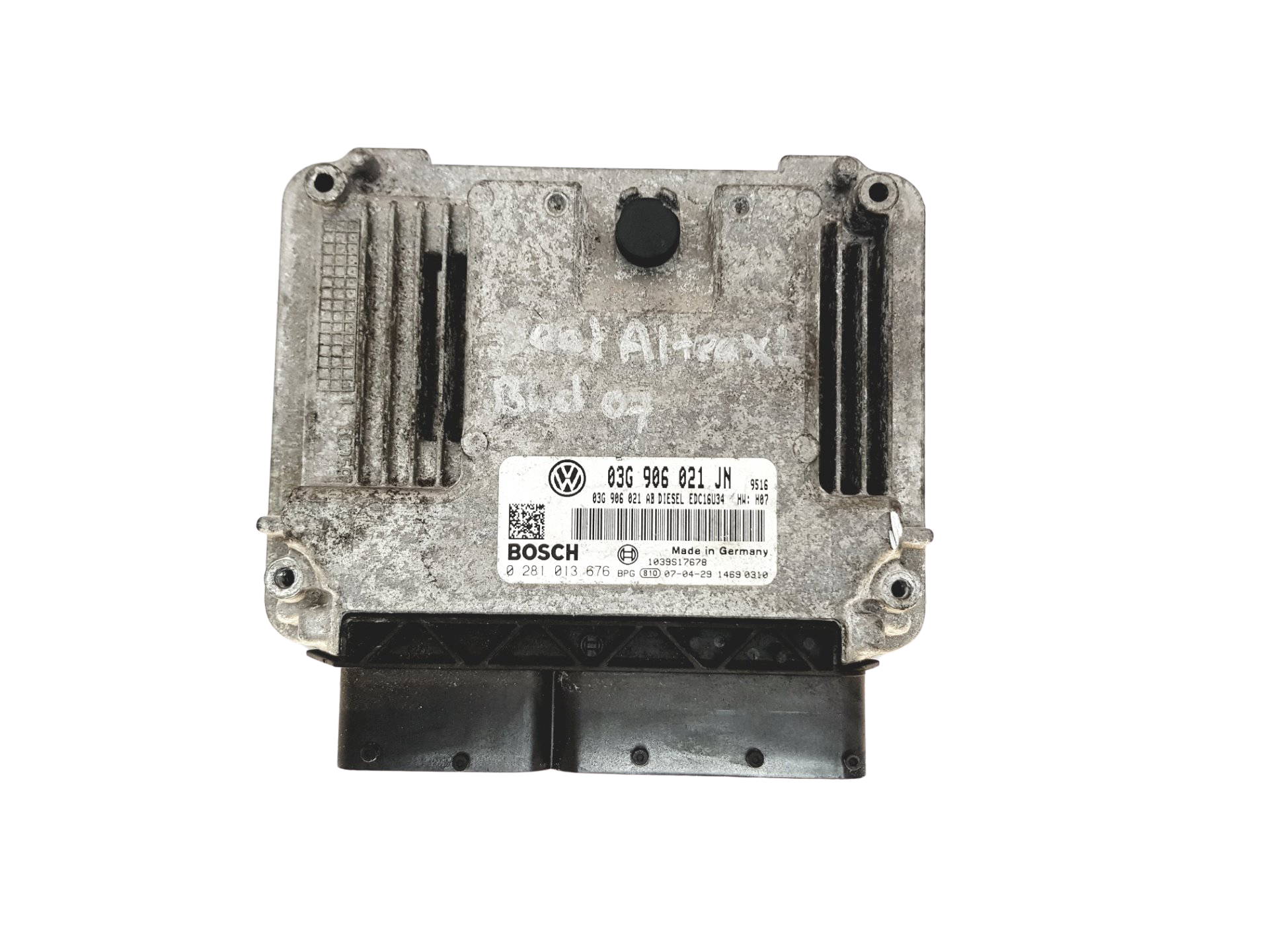 Controller 03G906021JN 0281013676 VW Bosch main product photo