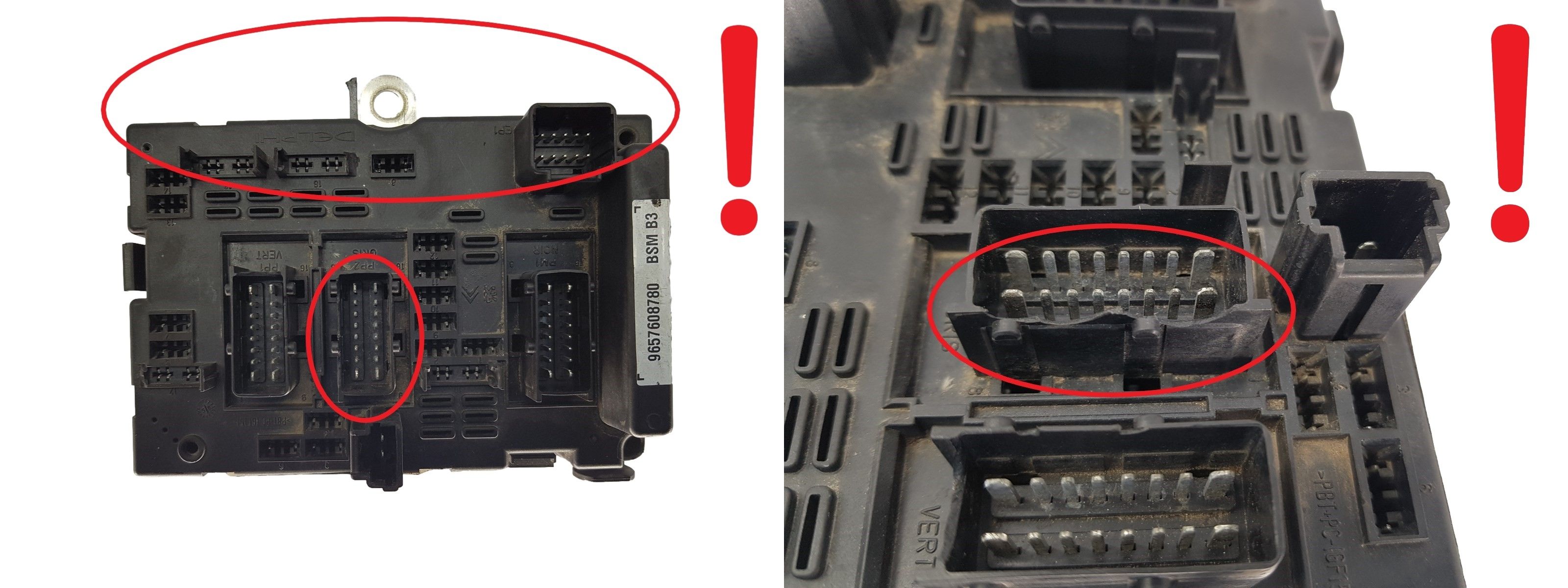 Controller BSM B3 9657608780 PSA Delphi 2289 main product photo